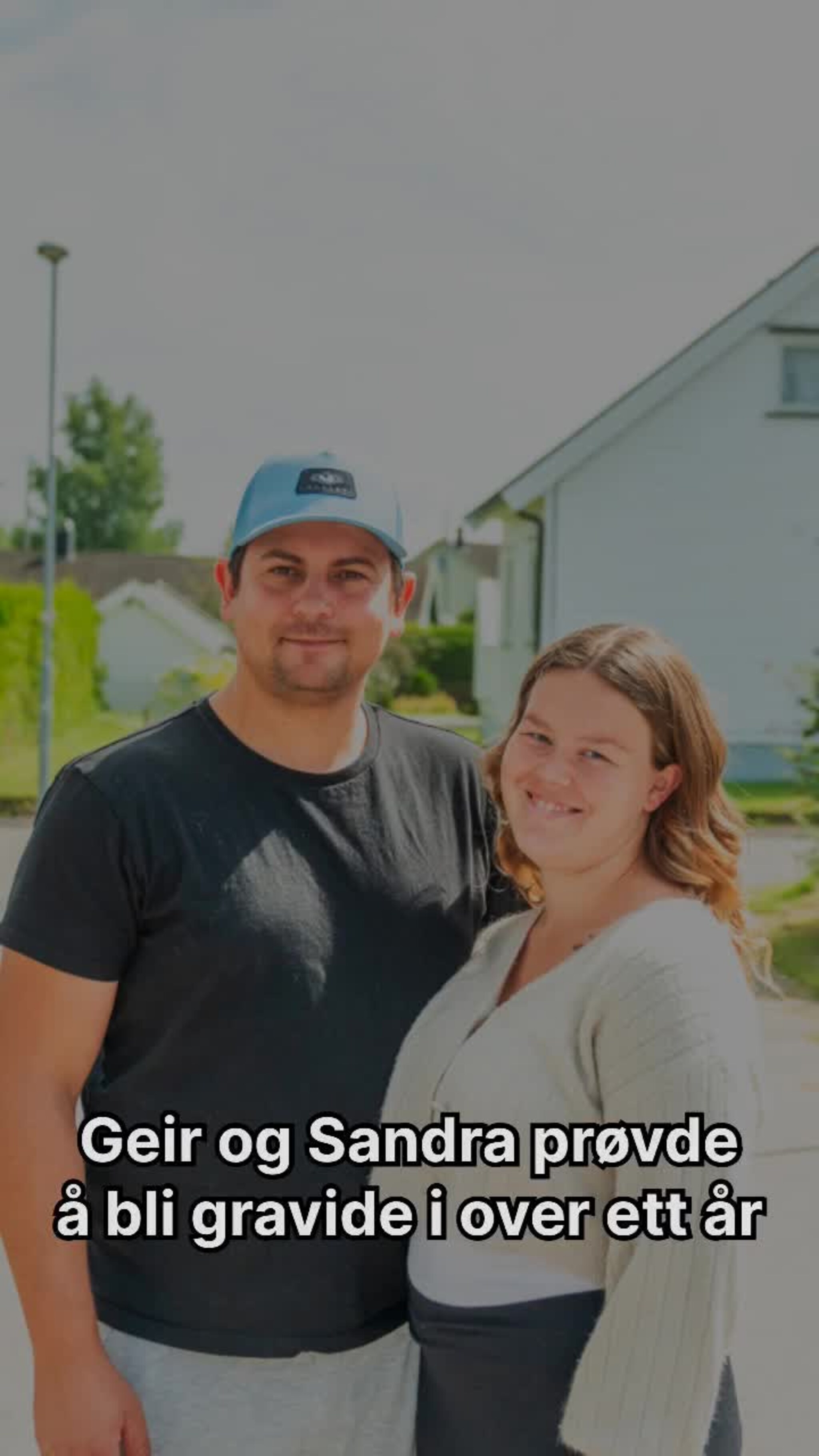 Her bryter han ut i tårer