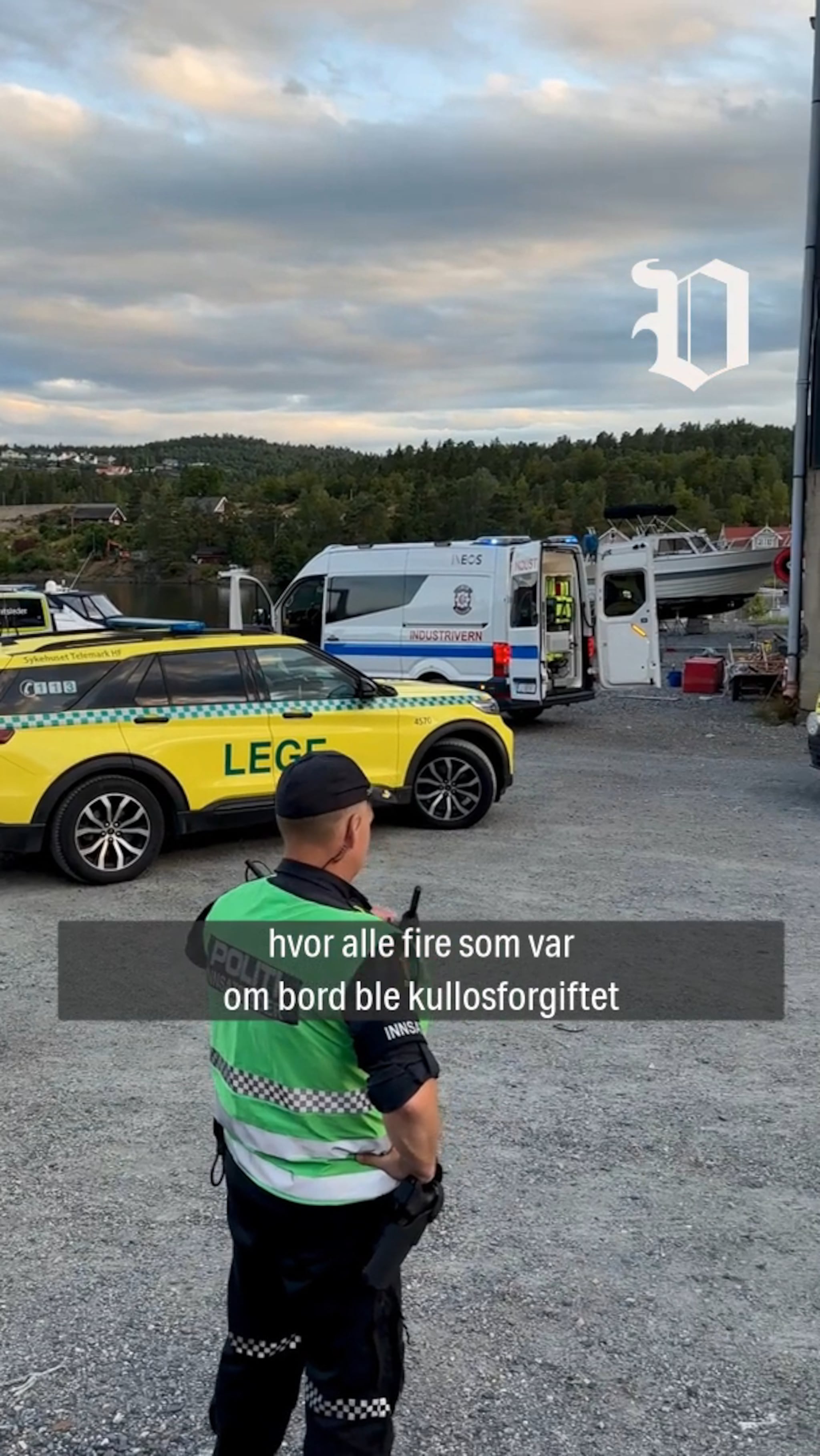 Snakker ut om dramaet på sjøen