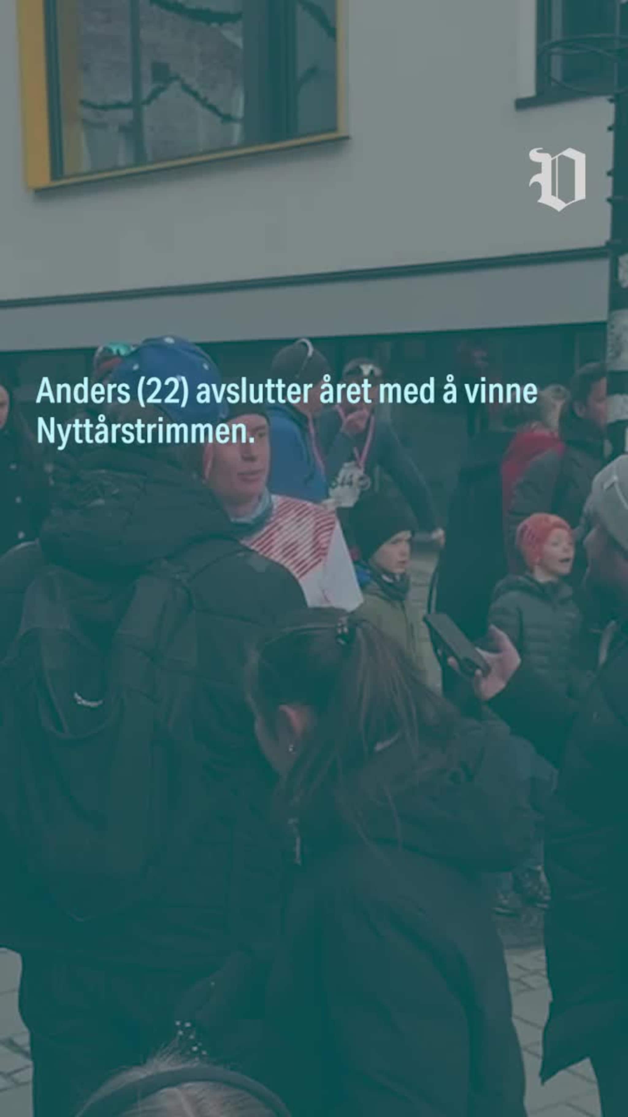 Anders vant Nyttårstrimmen 2025