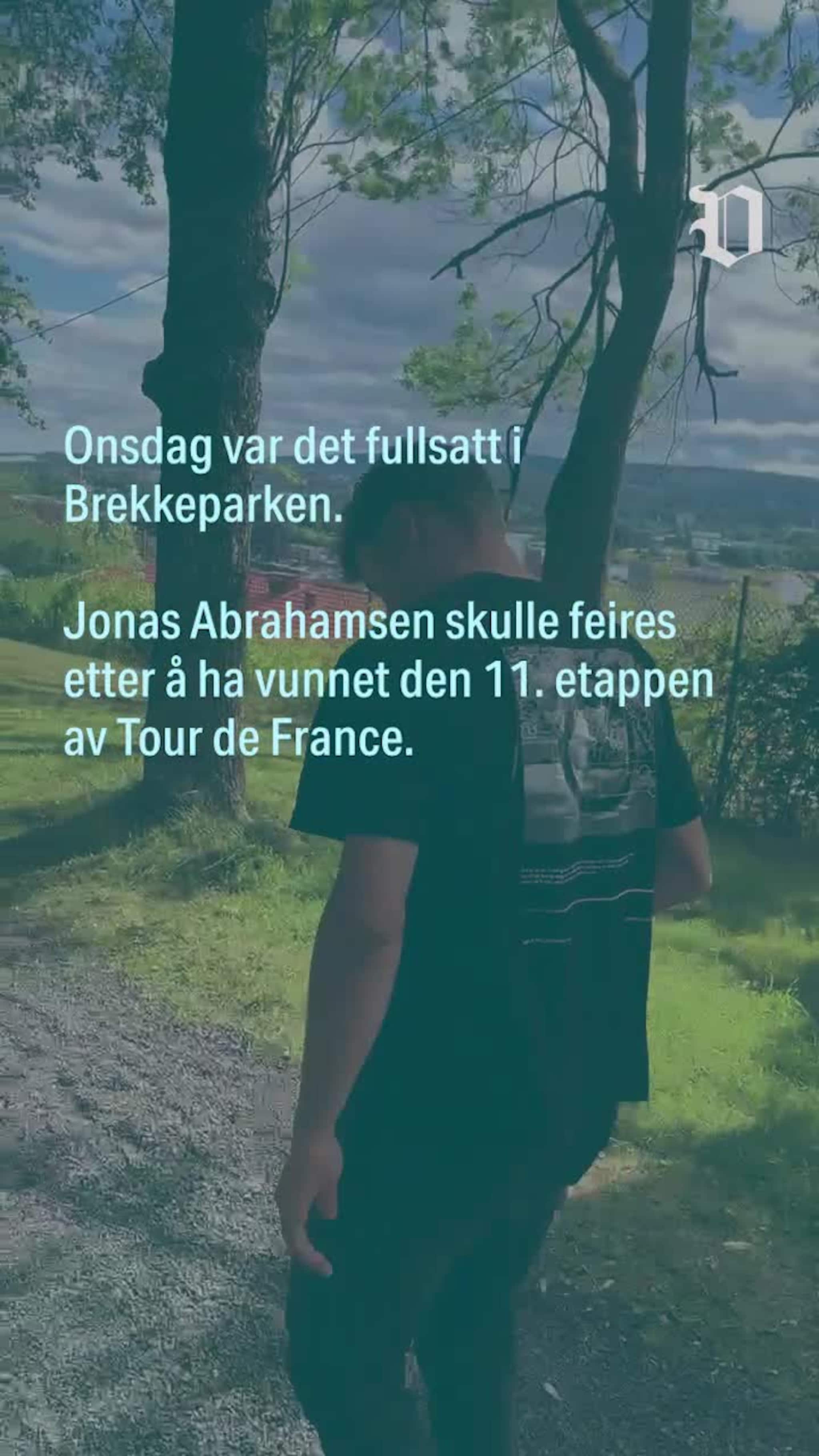 Jonas Abrahamsen ble hedret i Skien