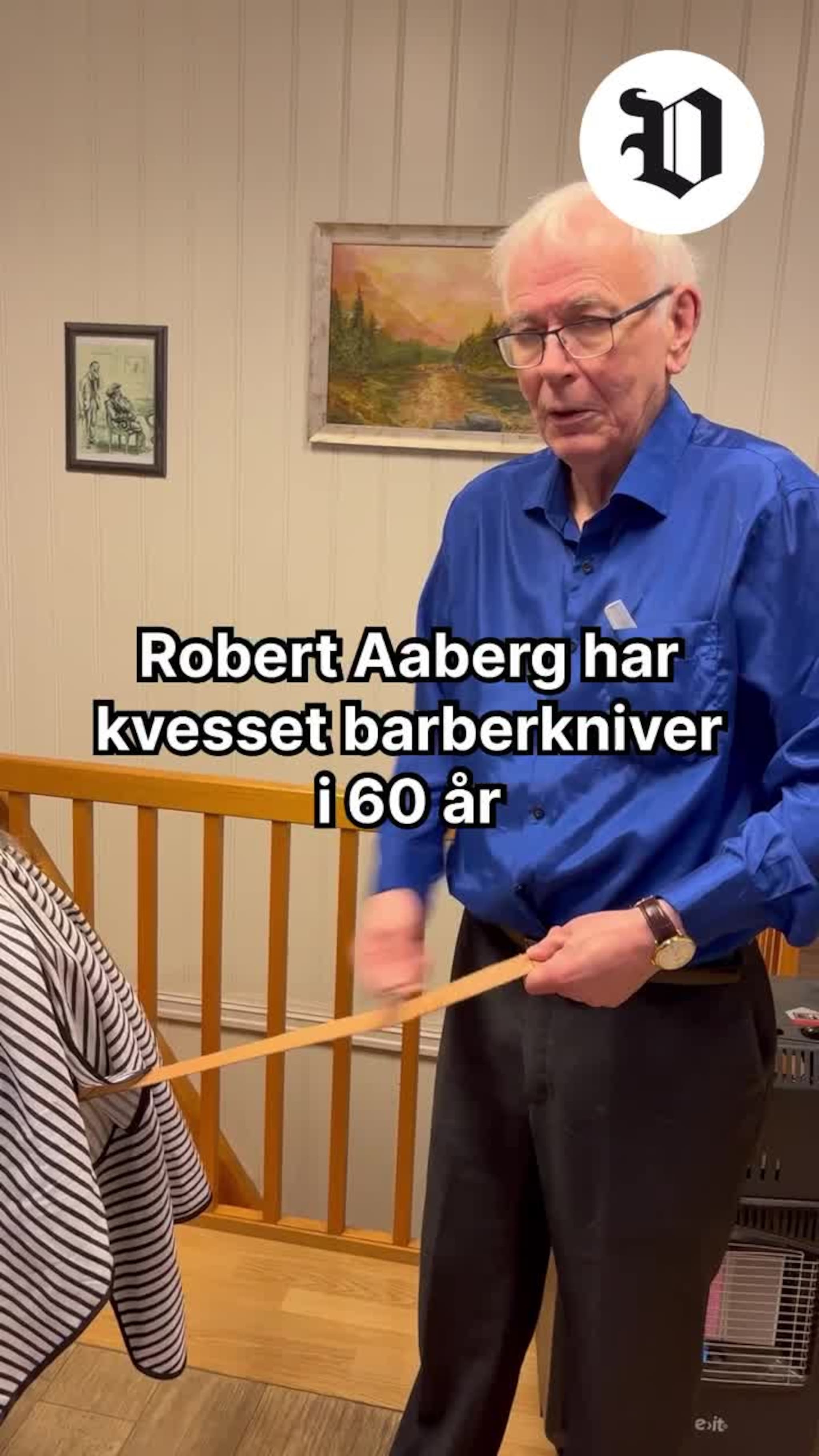Robert gir seg etter 60 år