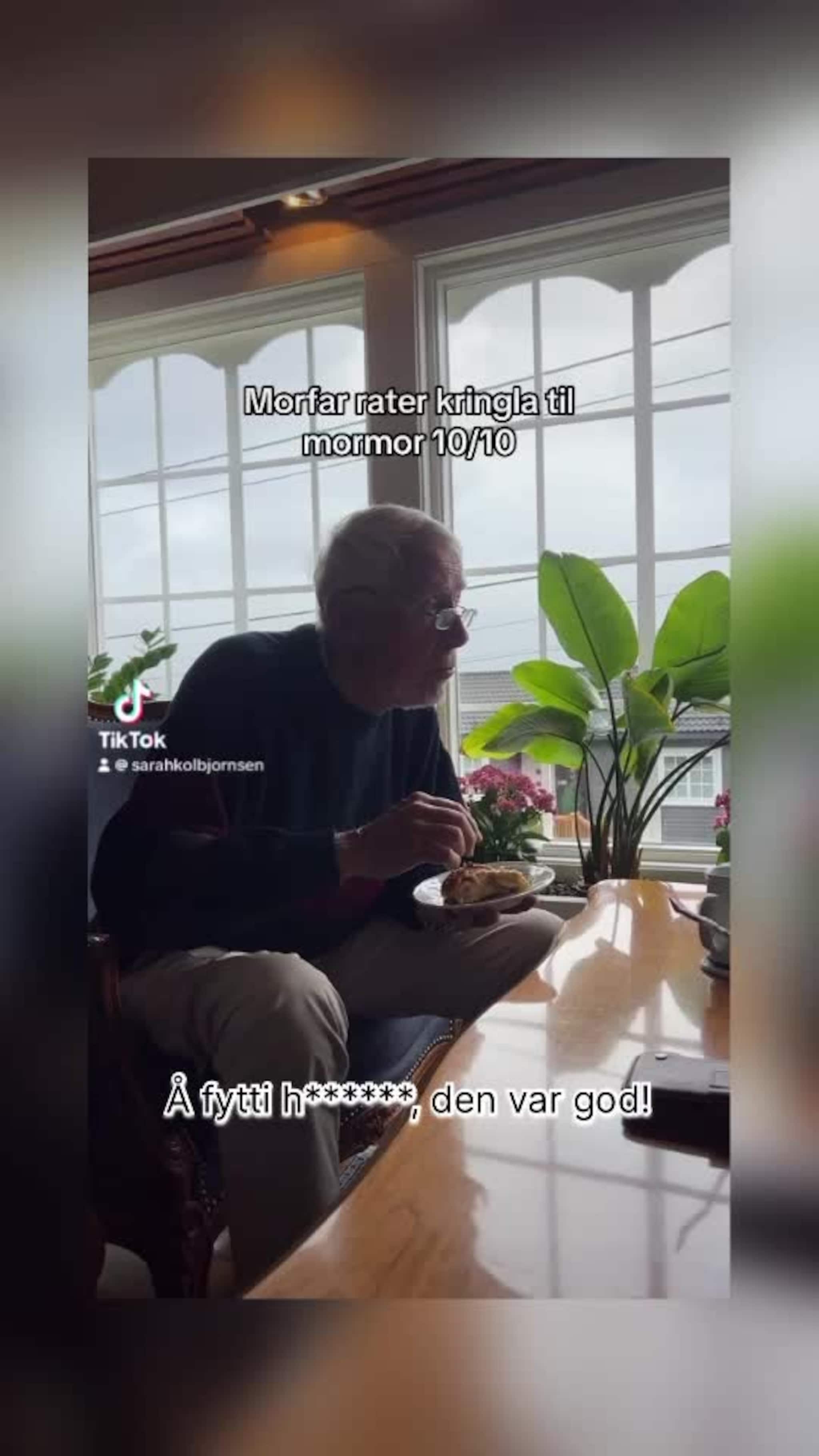 Morfar går viralt