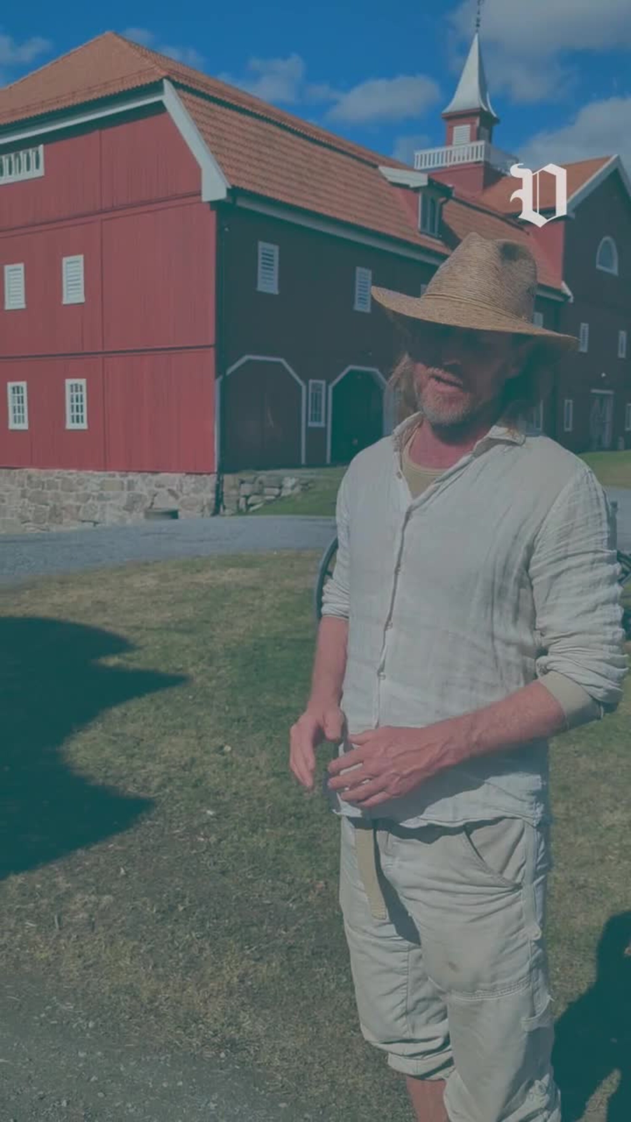 Christian har noe helt spesielt inne i huset på gården