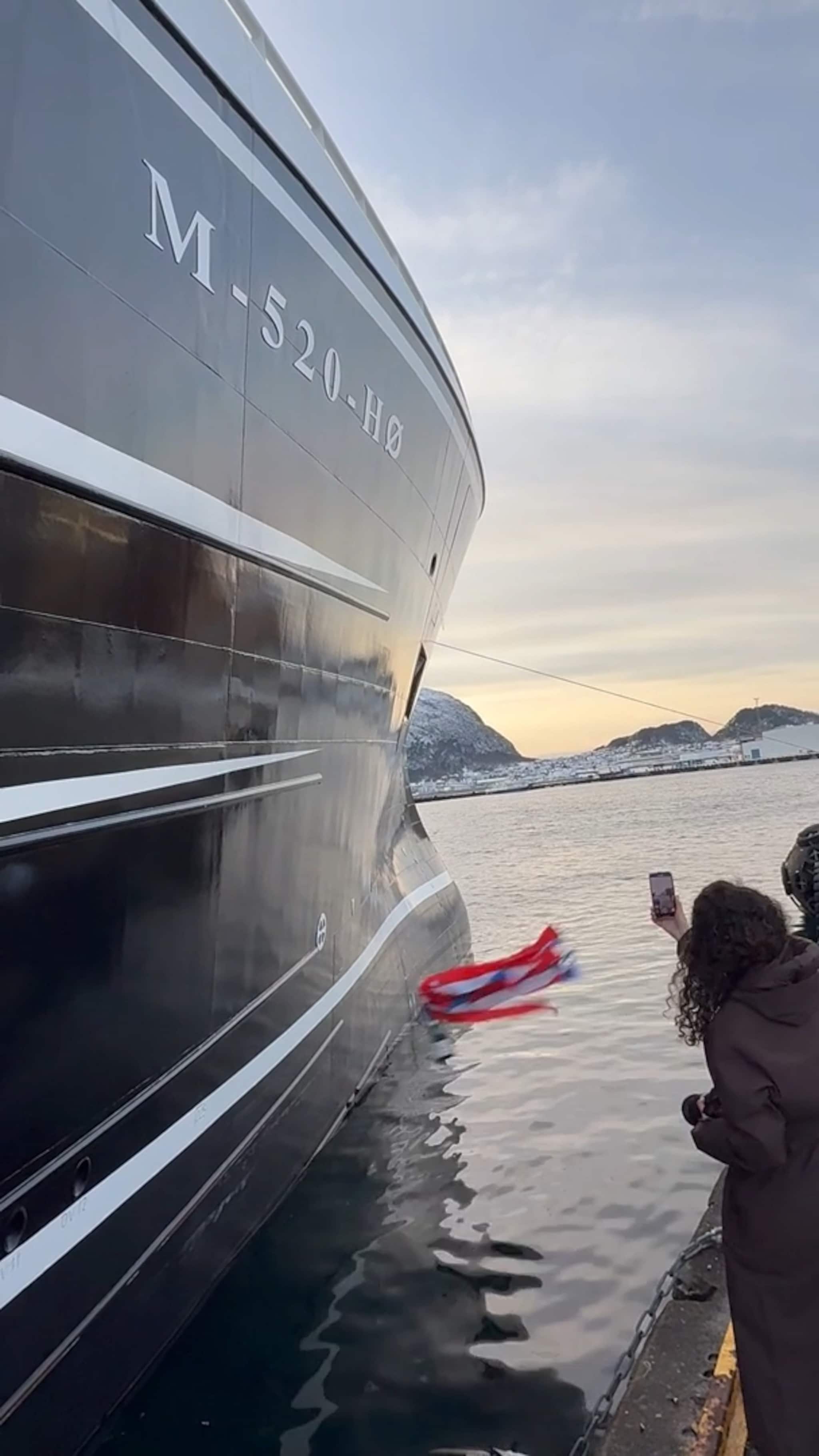 Båtdåp Herøyhav laurdag 10. januar 2026