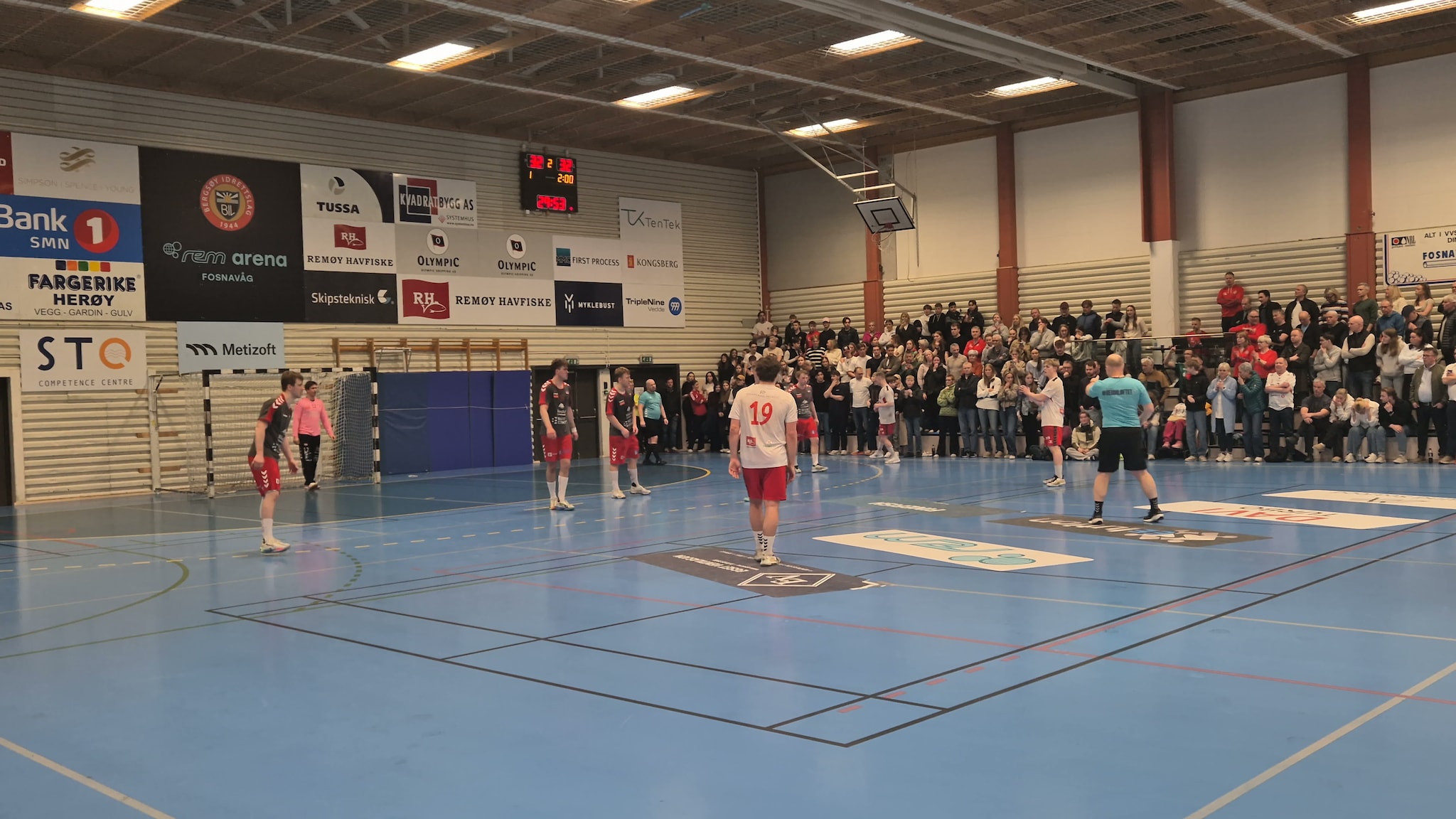 Thrillerkamp som vart avgjerande i siste sekund