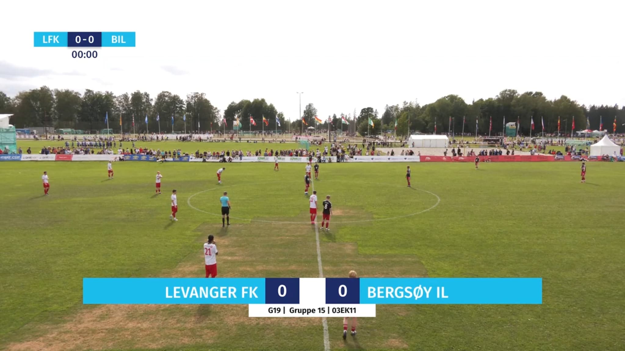 Norway Cup 27.07.2025: Levanger FK - Bergsøy IL - Fotball (4-0)
