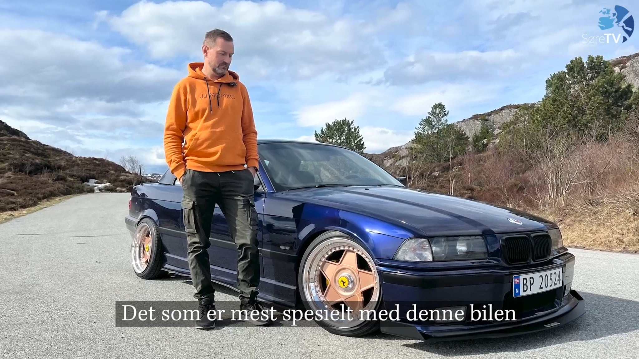 Full tenning - Tor Voldsund og BMW-en