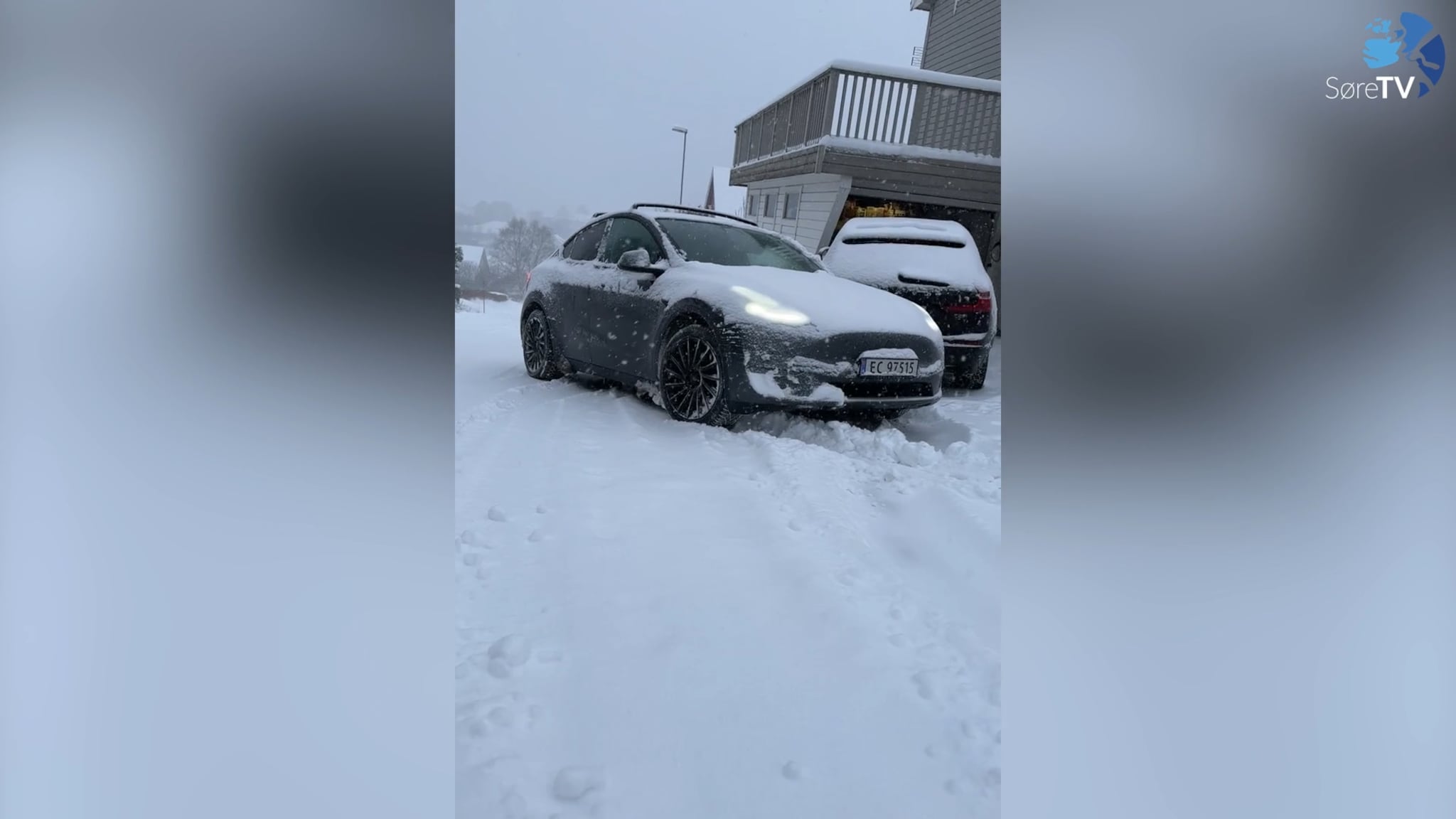 Knutapej på vinterføre