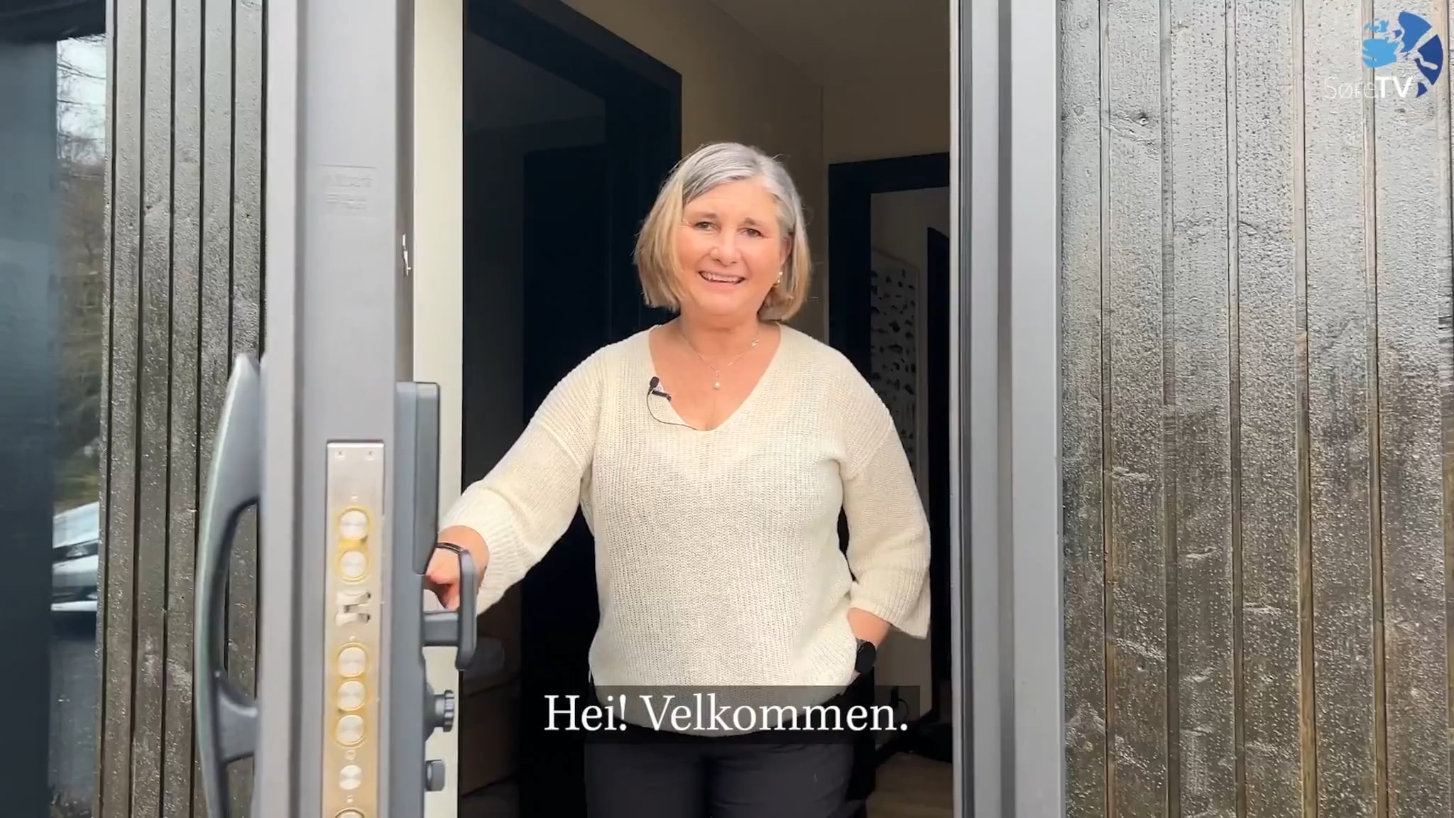 Bli med inn i containerhytta