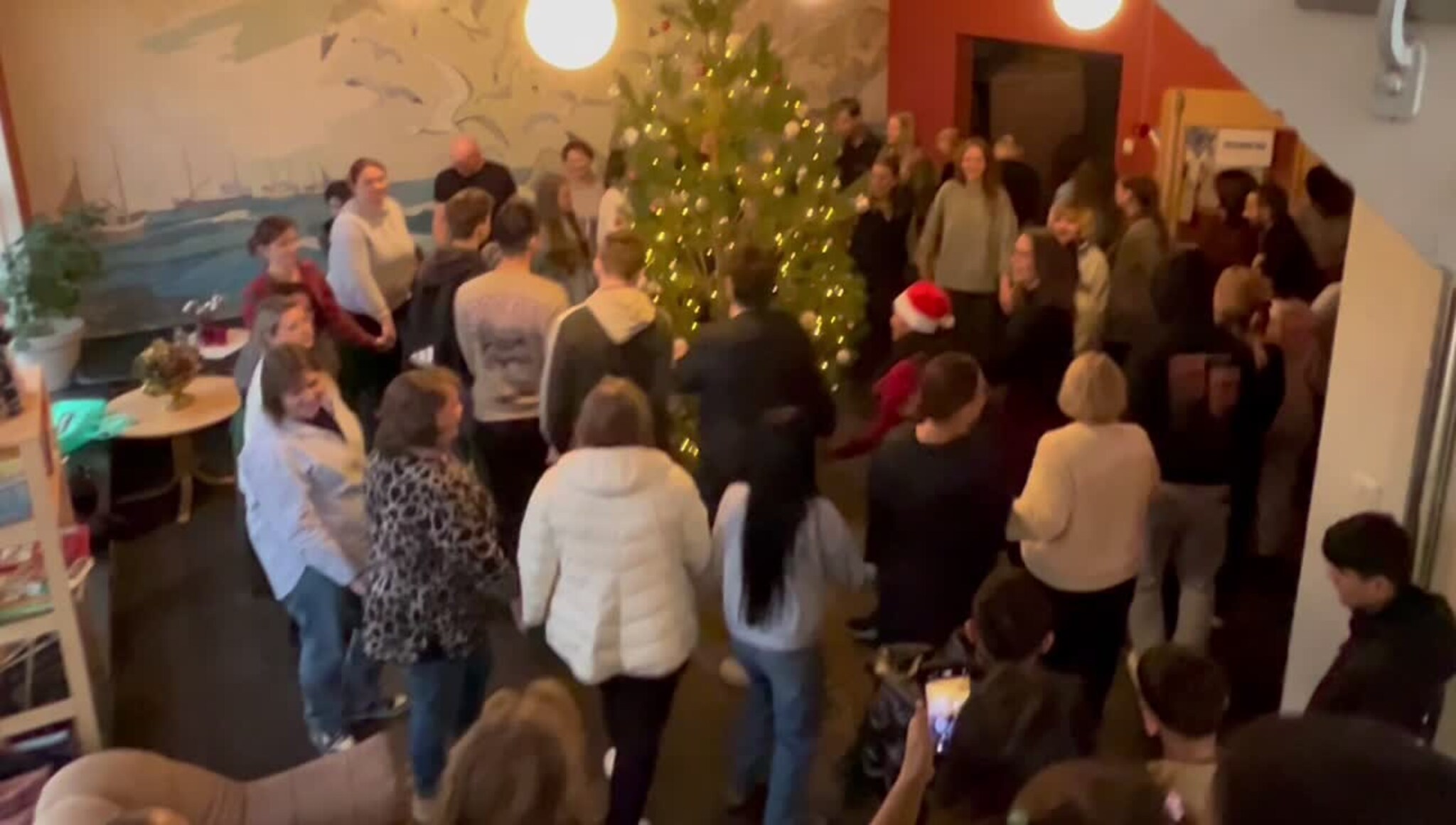 Julebrunsj på Kvalifiseringssenteret i Herøy
