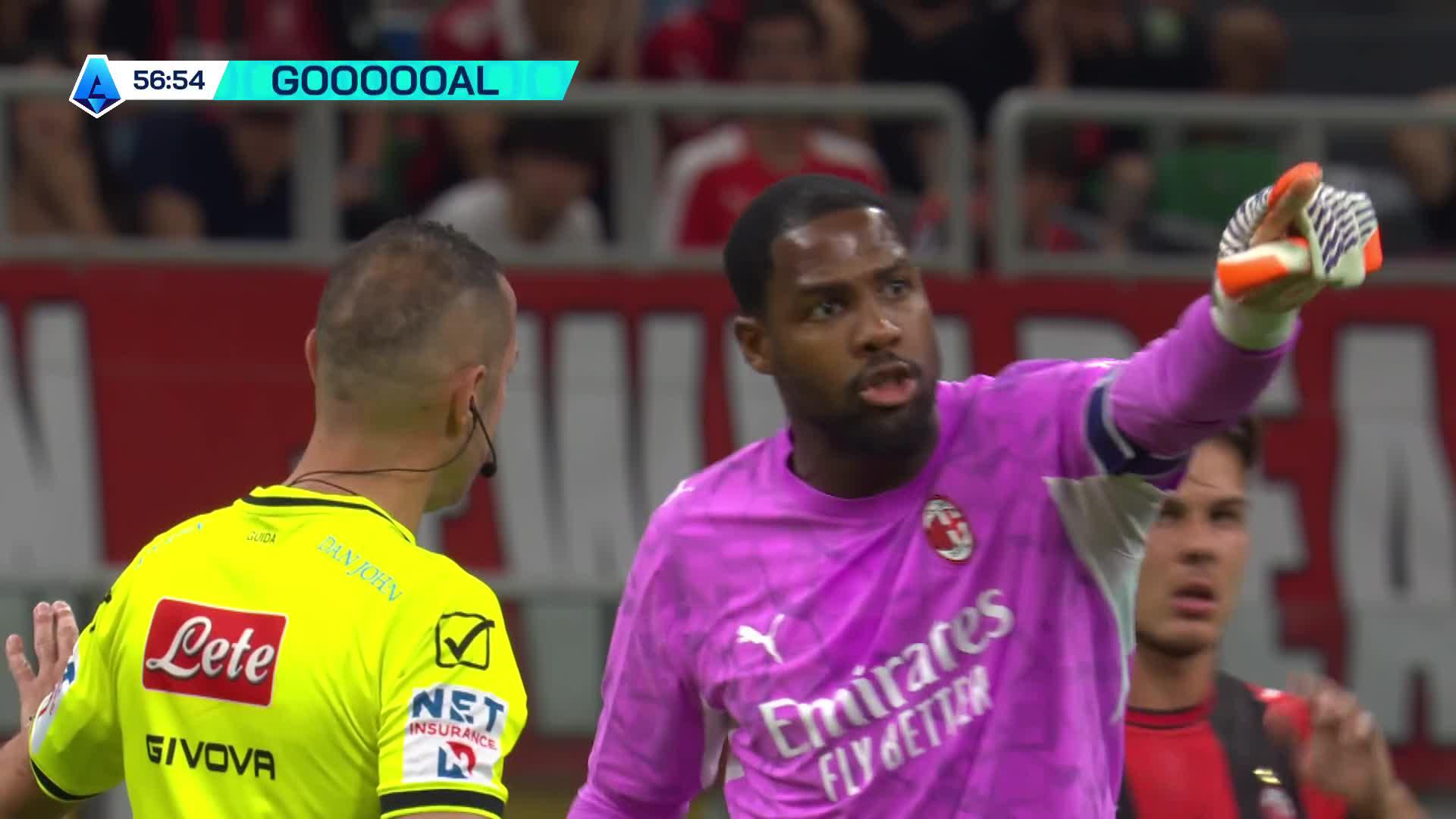 Rodriguez scorer mot AC Milan