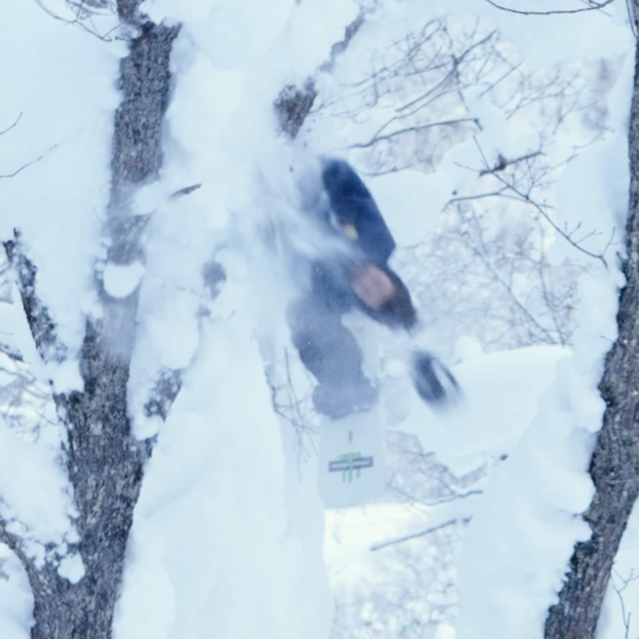 Grusom krasj for snowboard-profilen