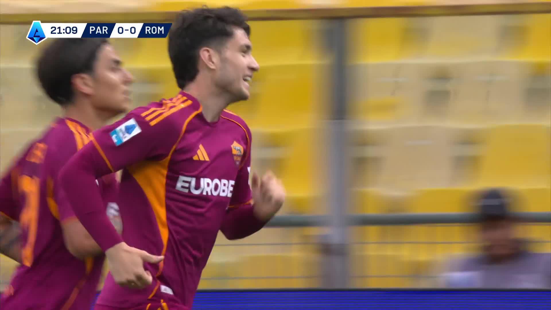 Donyell Malen setter 1-0 mot Parma