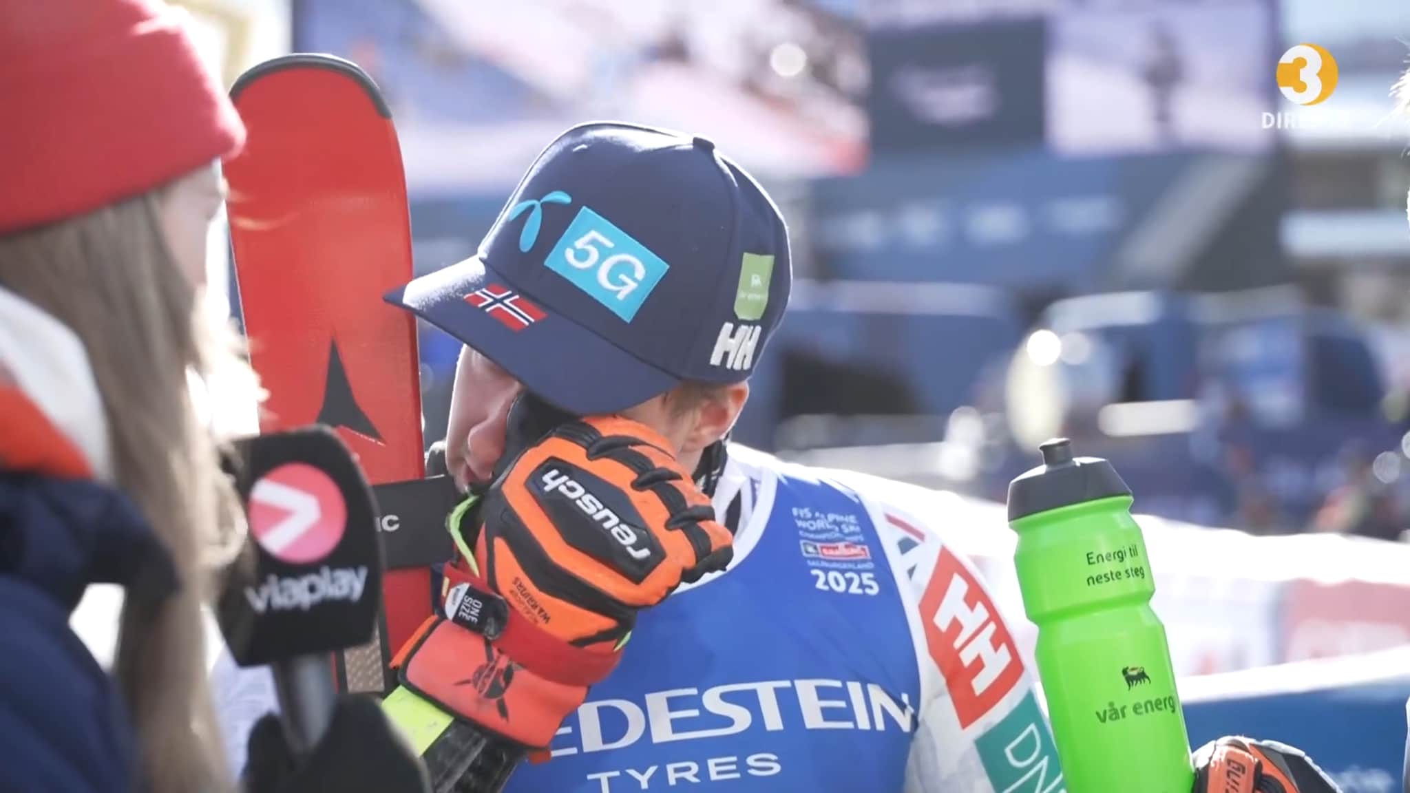 Marco Odermatt tar VM-gull i Super-G, bronse til Adrian Smiseth Sejersted