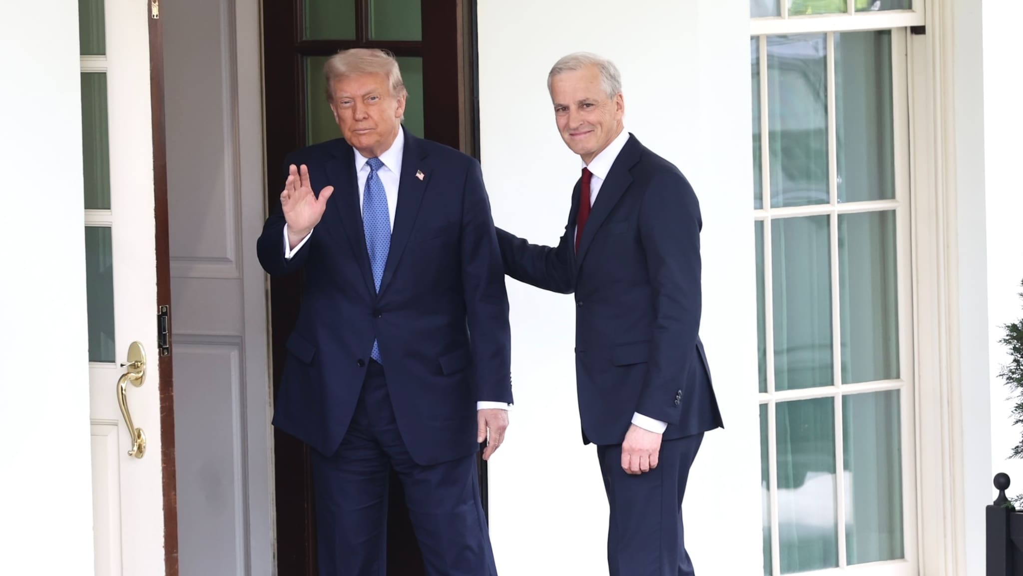 Støre oppsummerer møtet med Trump