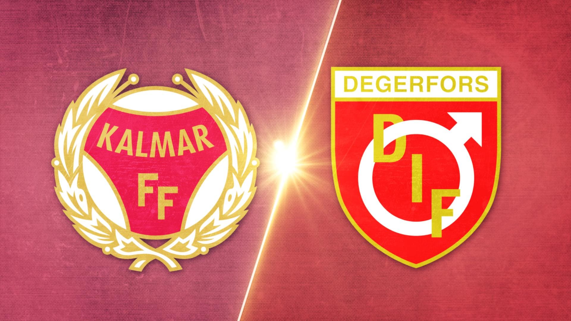 Se Kalmar - Degerfors på 25 minutter