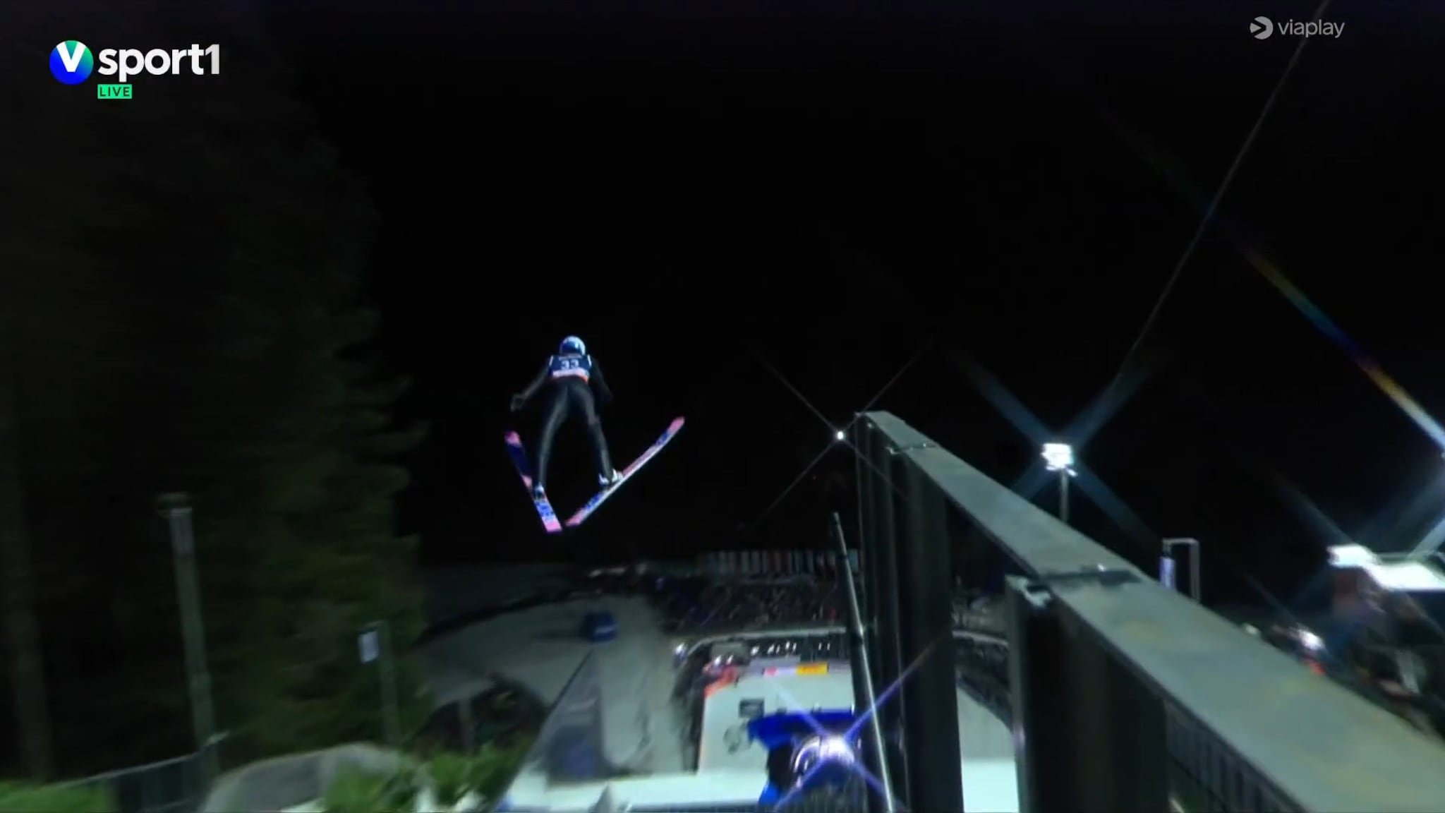 Forfang nummer to i skiflyvning i Oberstdorf