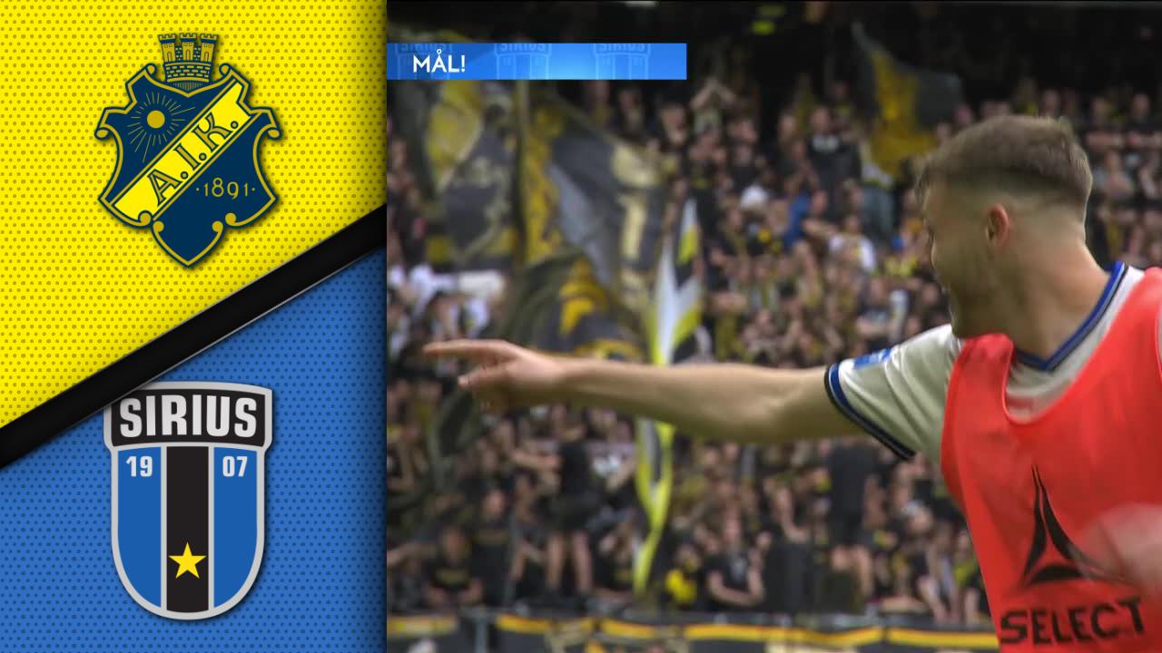 Se høydepunktene fra AIK - Sirius