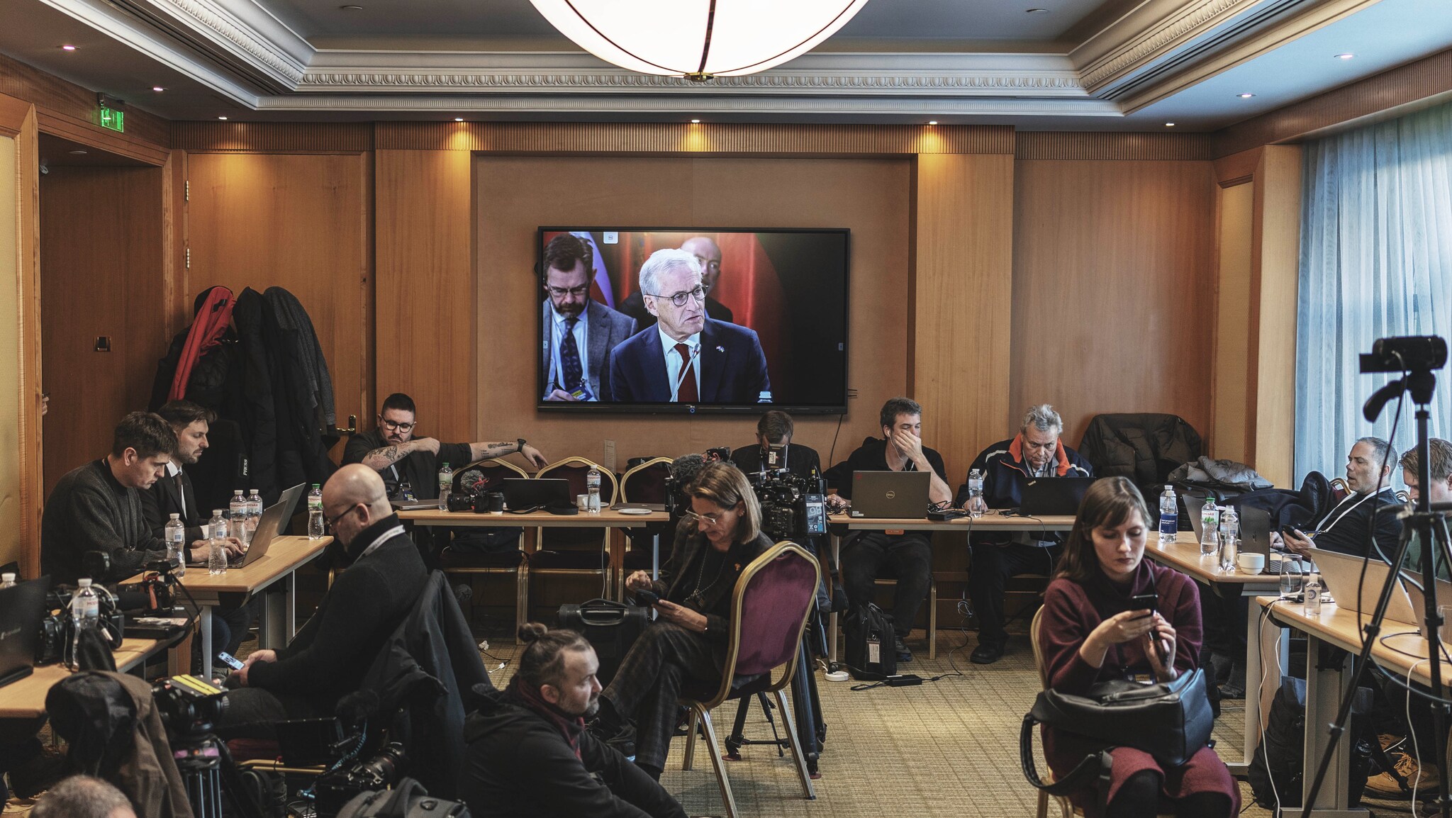 Kyiv - Pressekonferanse etter toppmøte