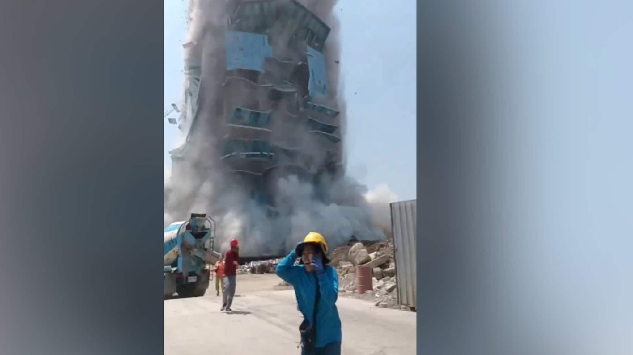 Kraftige jordskjelv ryster Bangkok etter skjelv i Myanmar