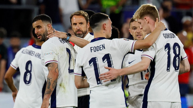 European Football Championship: England's reaction after the Slovenia match