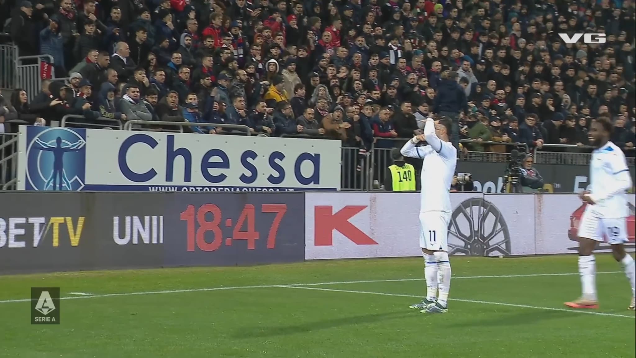 Lazio vant borte mot Cagliari - passerte Juventus på tabellen