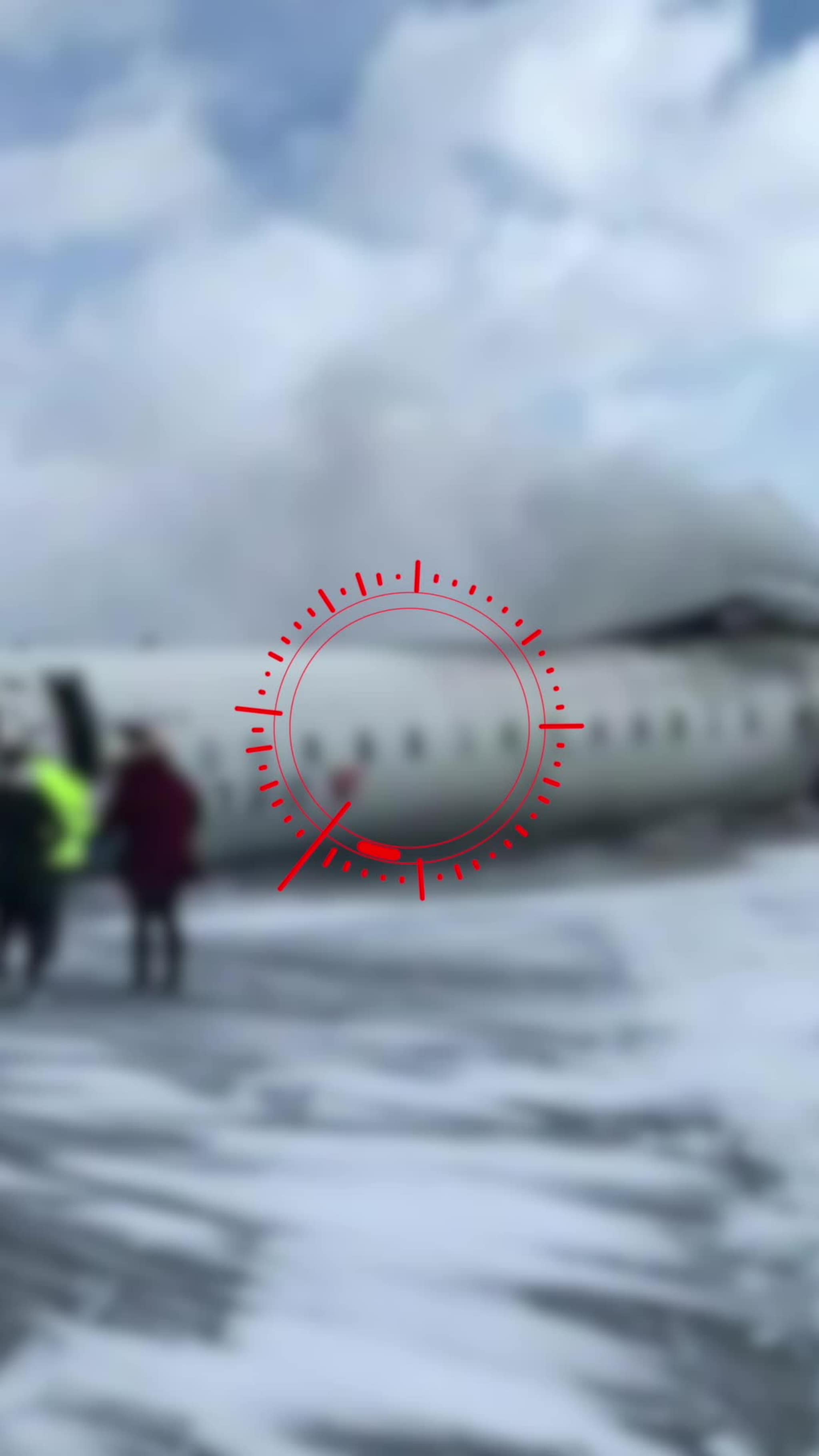 Hør tårnet etter flykrasjen i Toronto