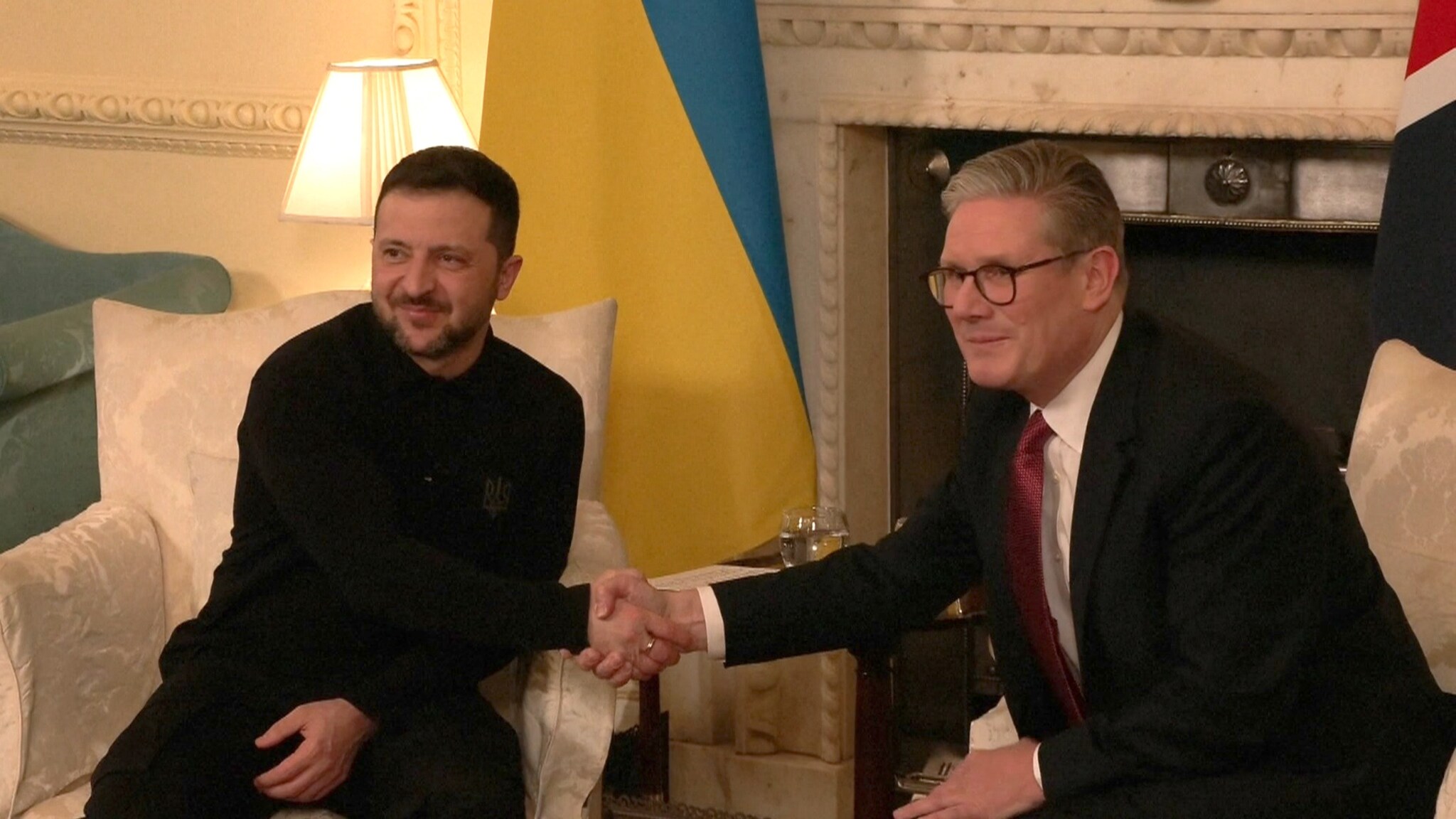 Zelenskyj takker Starmer og Storbritannia for støtten