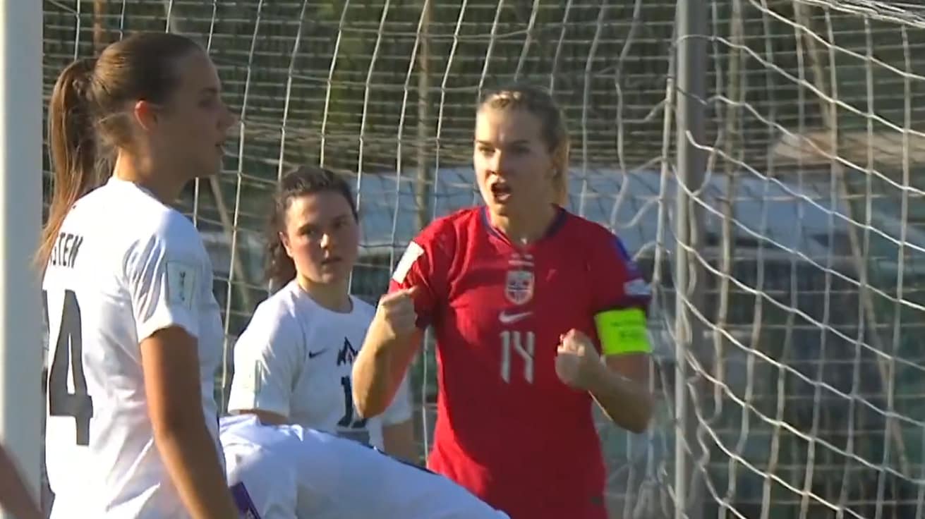 Se målet: Hegerberg scorer i jubileumskampen