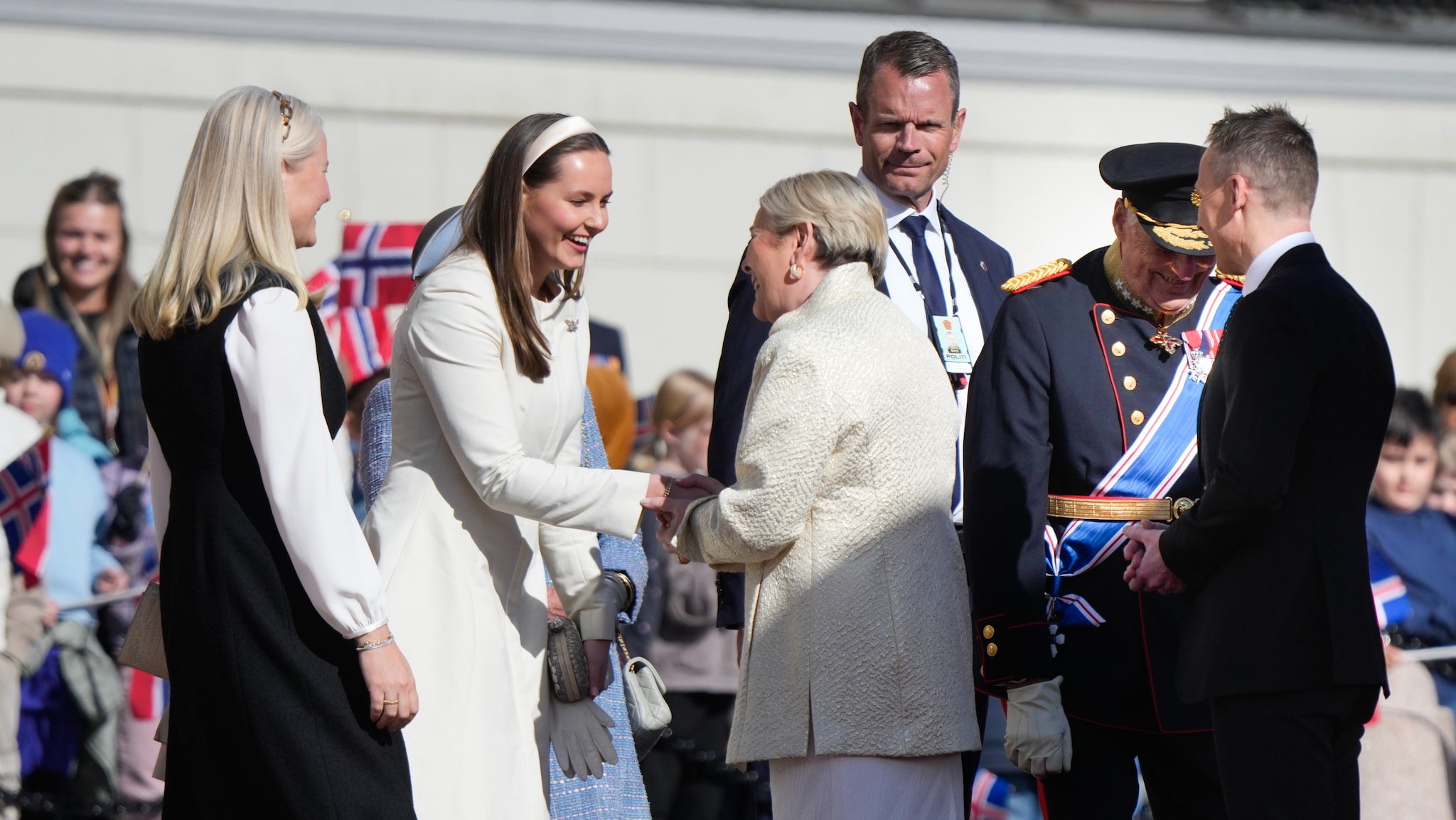 Historisk øyeblikk for prinsessen
