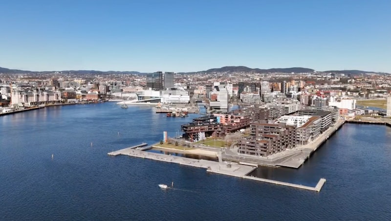 VGs drone-cam over Oslo