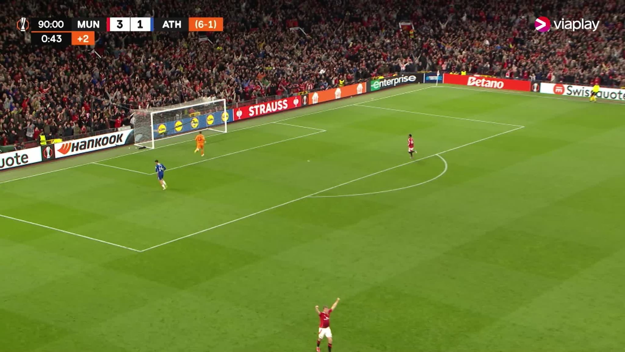 Manchester United til Europa League-finale etter 7–1 sammenlagtseier