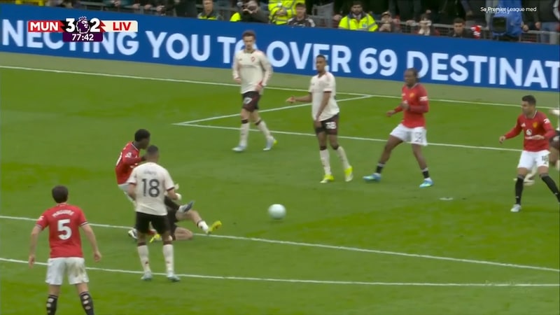 Kobbie Mainoo sikrer Champions League-plass for Manchester United etter 3-2-seier mot Liverpool