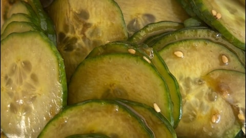 Asiatisk agurksalat