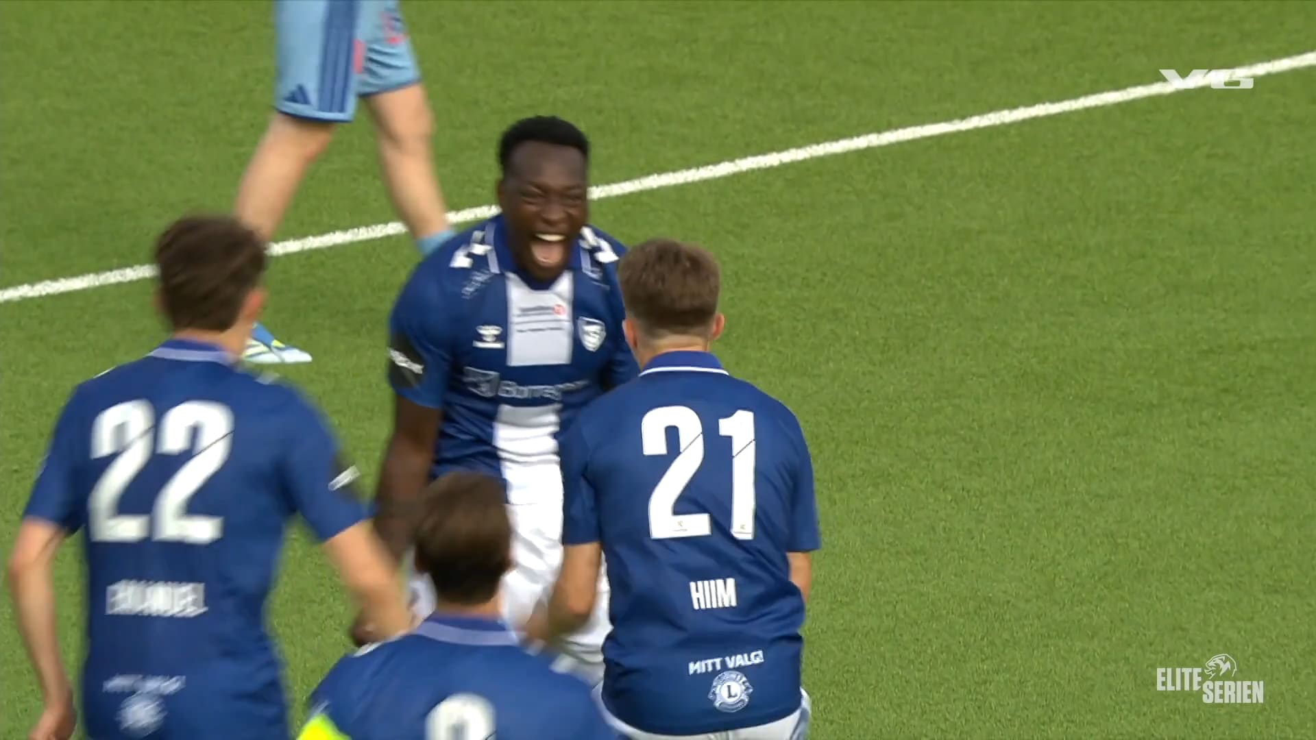 Se høydepunktene: Rakett fra Hiim ga Sarpsborg seieren mot Molde