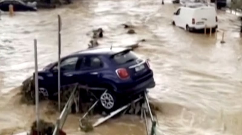Powerful Storm Strikes Greek Holiday Islands