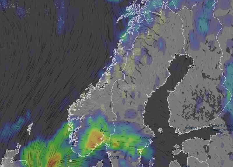 Stormen «Benjamin»: Her blir det verst