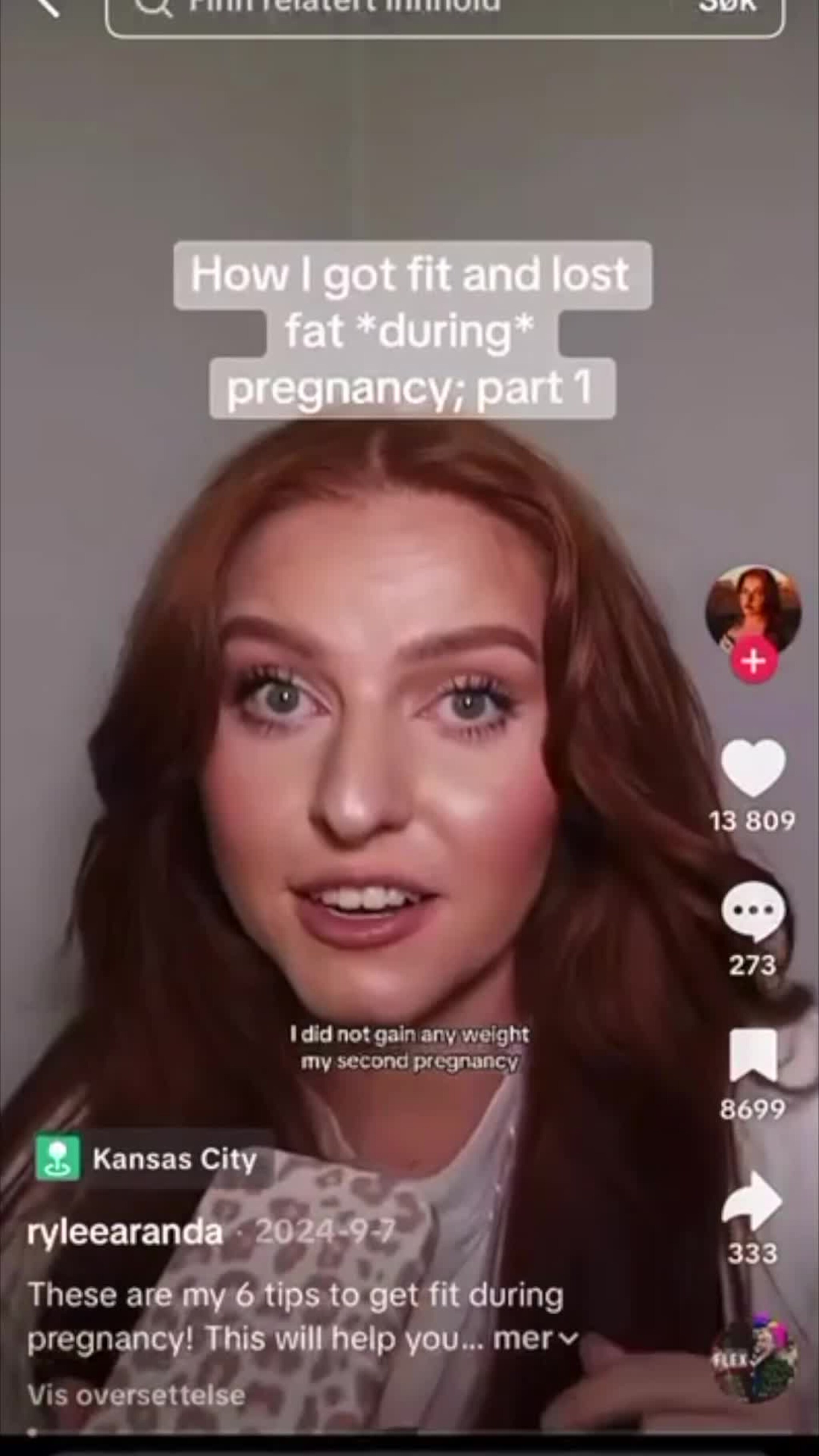 Jordmødre advarer mot TikTok-trenden «Skinny pregnancy»