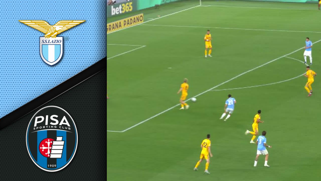 Se høydepunktene fra Lazio - Pisa