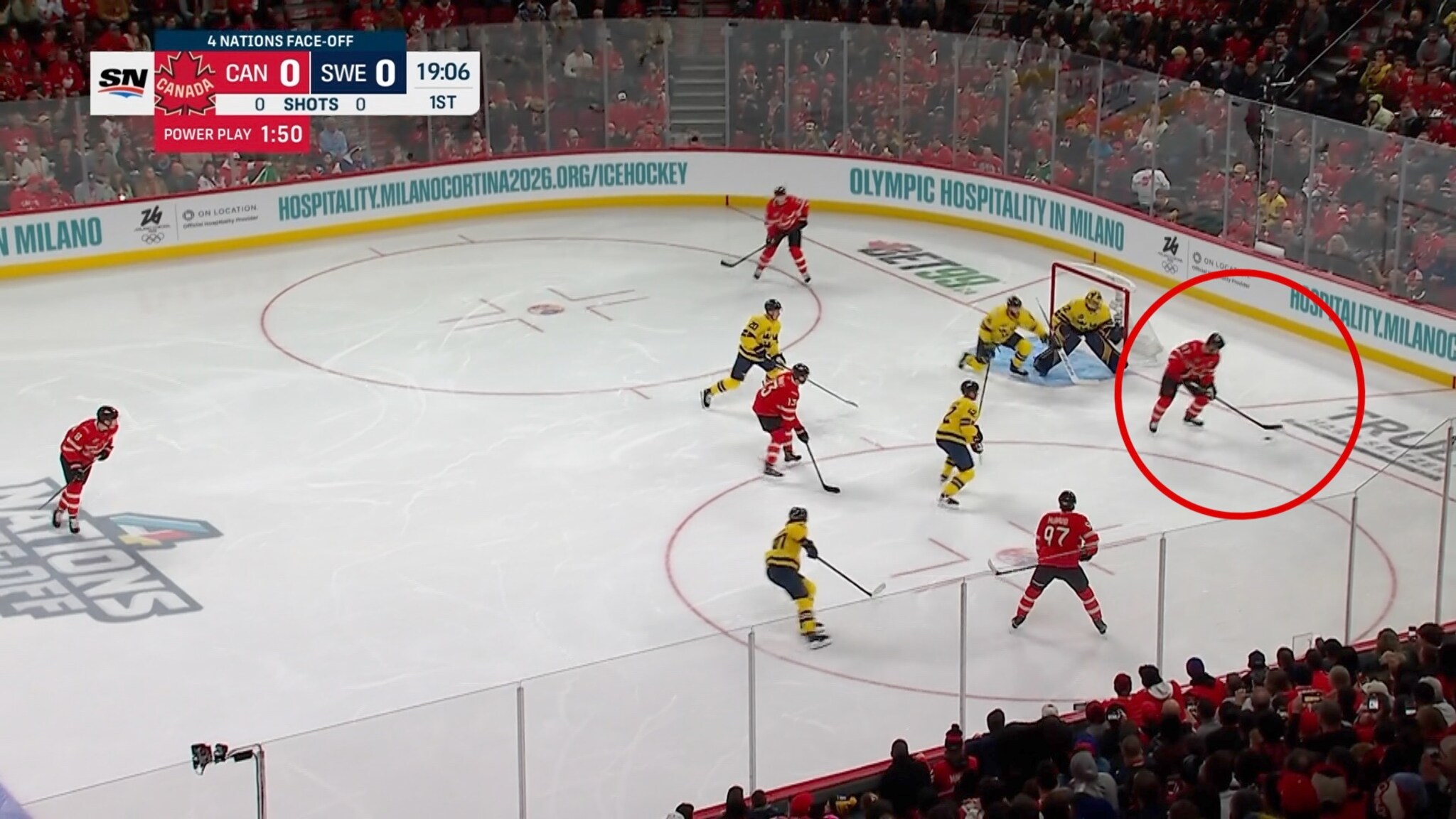 Crosby-magi da Canada slo Sverige i åpningskampen