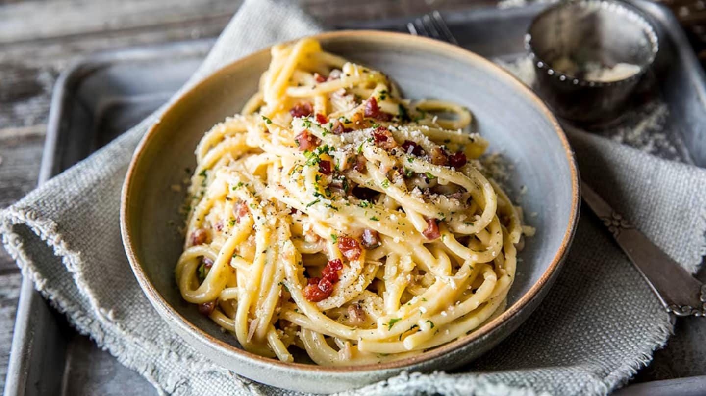 Pasta carbonara