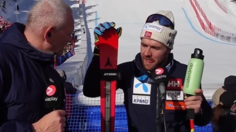 Midt i TV-intervjuet skjønte Kilde at han måtte ta grep