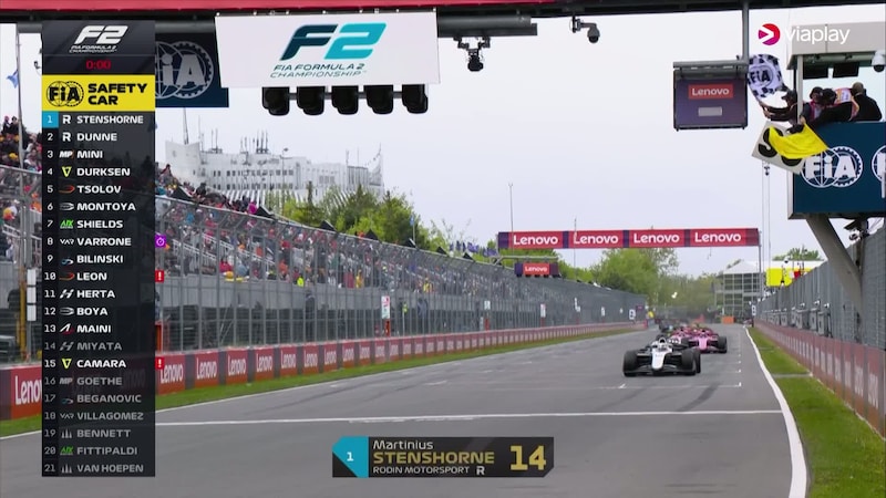 Martinius Stenshorne til topps i Montreal – første seier i Formel 2