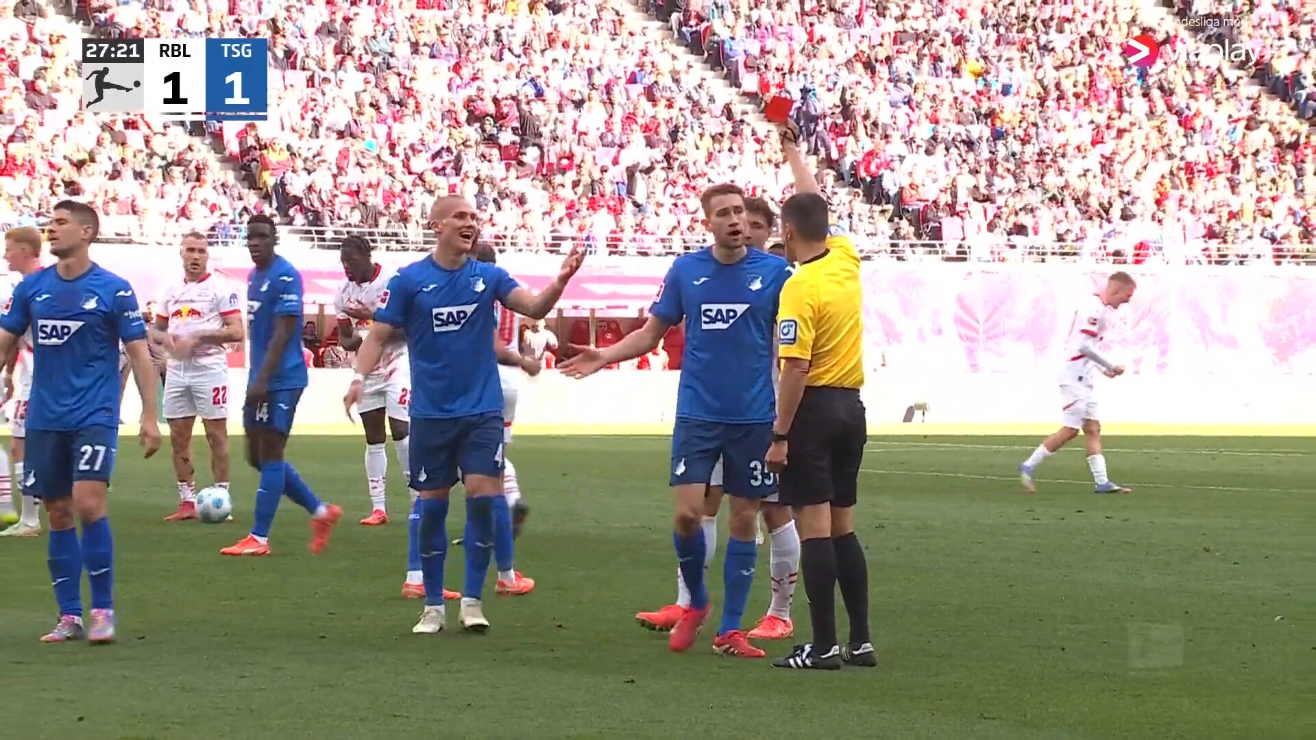 Leo Østigård Red Card Incident