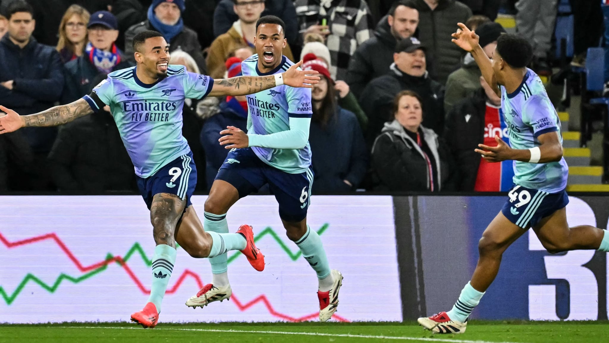 Jesus herjet da Arsenal slo Crystal Palace