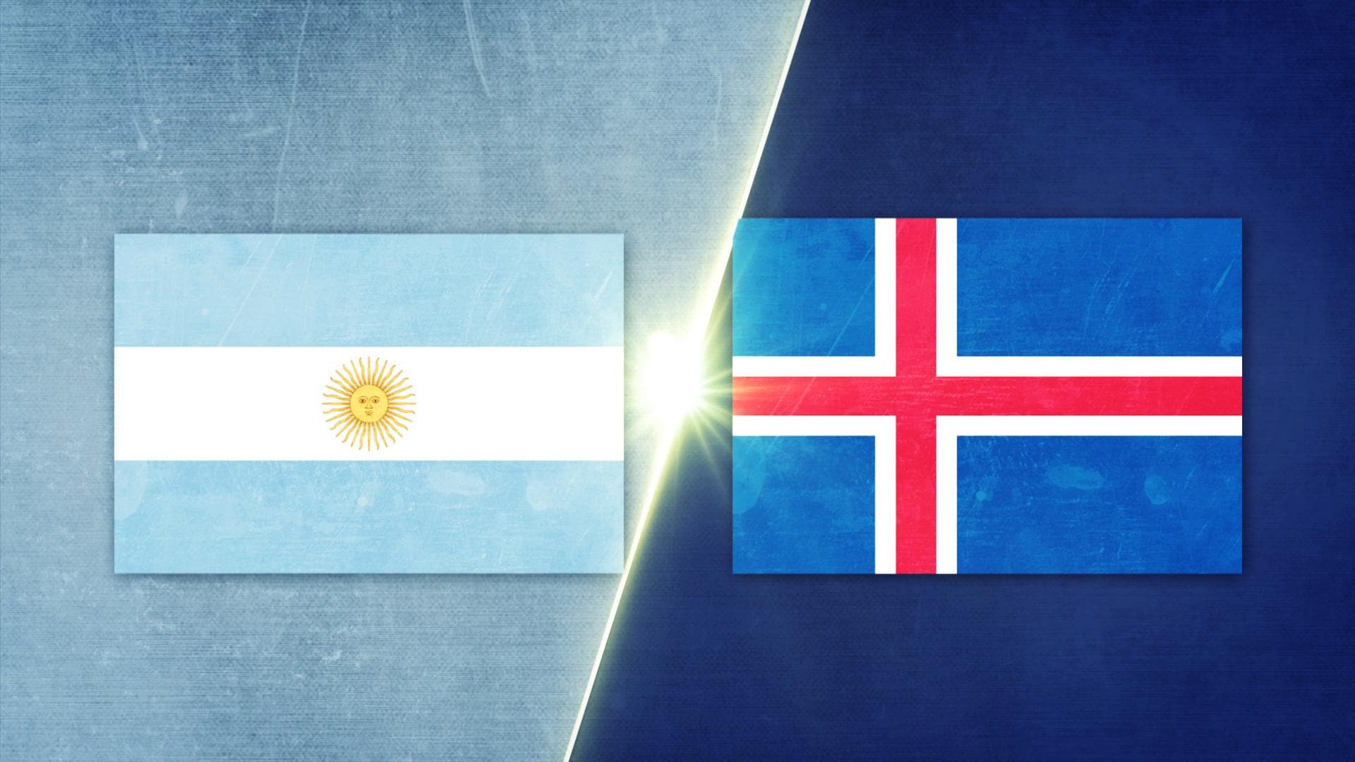 Se Argentina - Island på 25 minutter