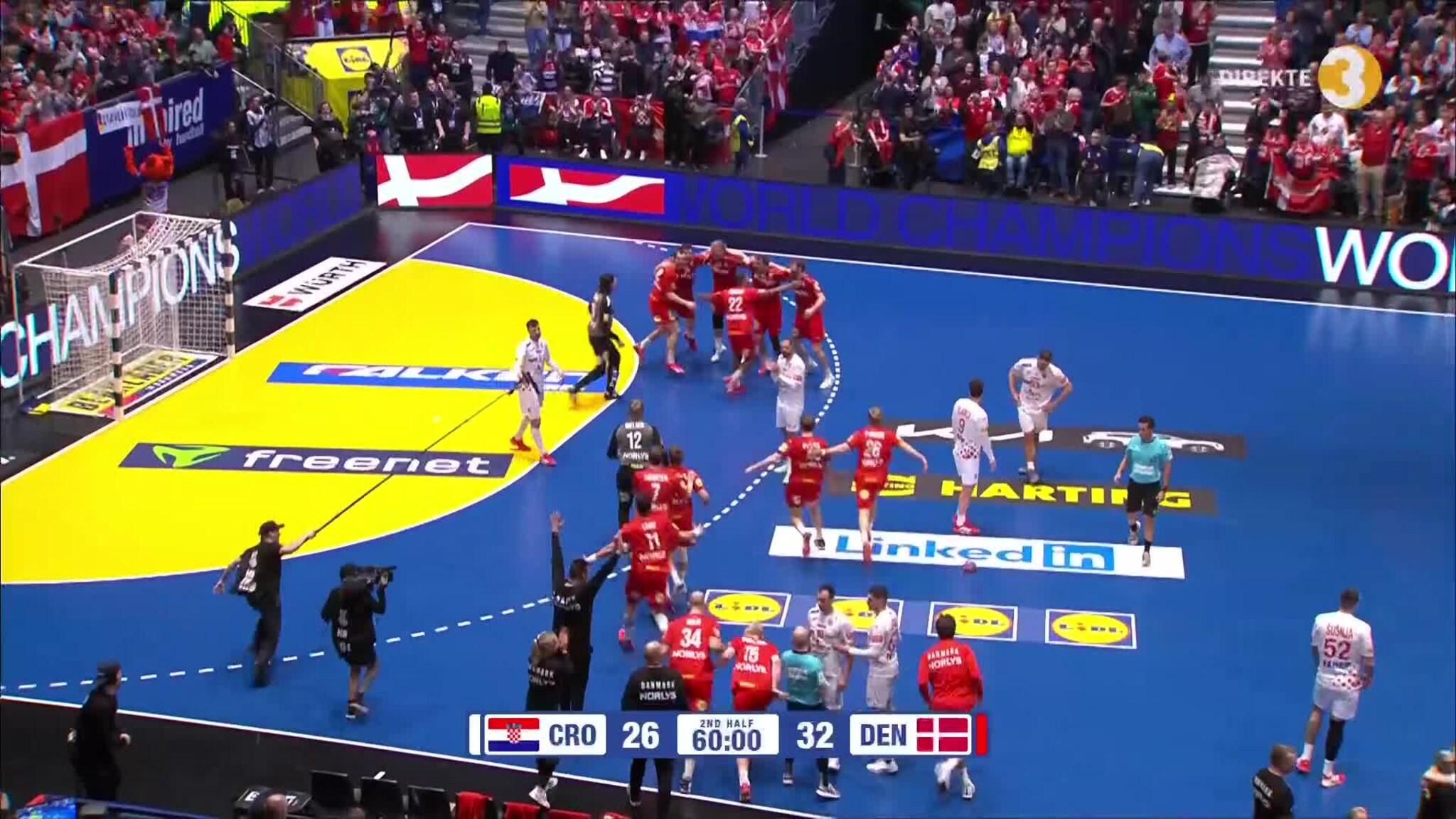 Danmark tar historisk fjerde strake VM-gull i håndball