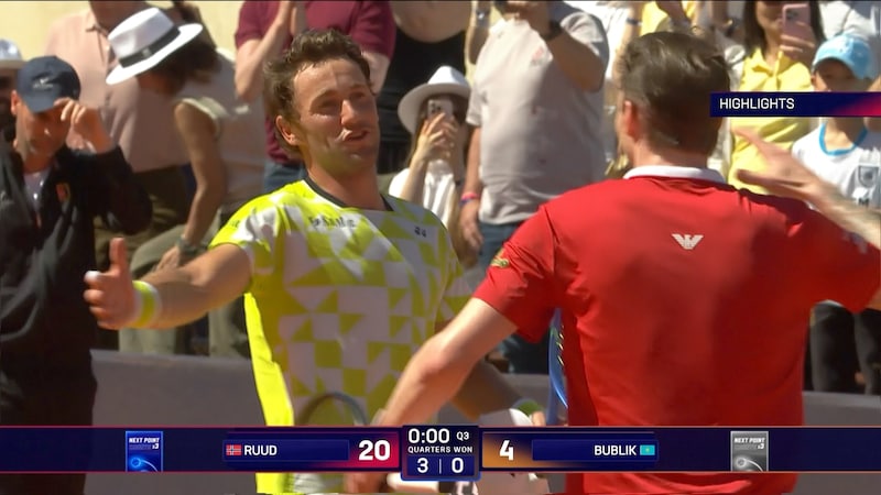 Ruud klar for finale i oppvisningsturnering – motstanderen lot ballgutt få spille