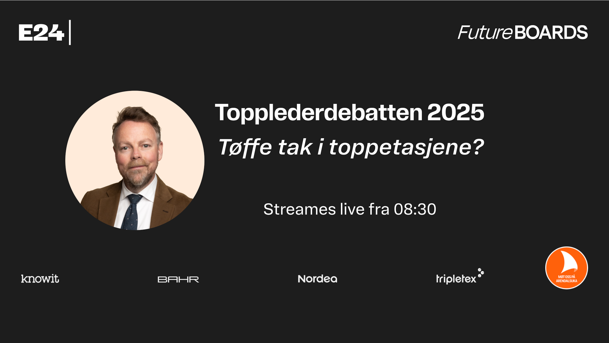 e24 nyheter: E24s Topplederdebatten 2025: Ledere diskuterte fremtid og bærekraft