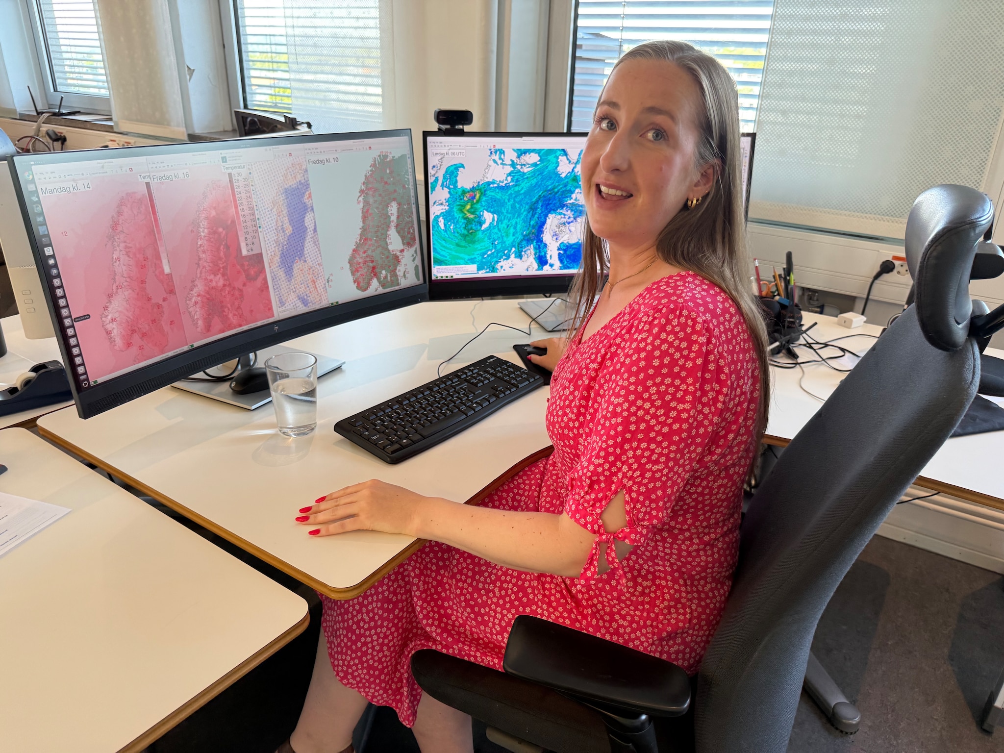 Meteorologisk institutt forsvarer oransje farevarsel for styrtregn